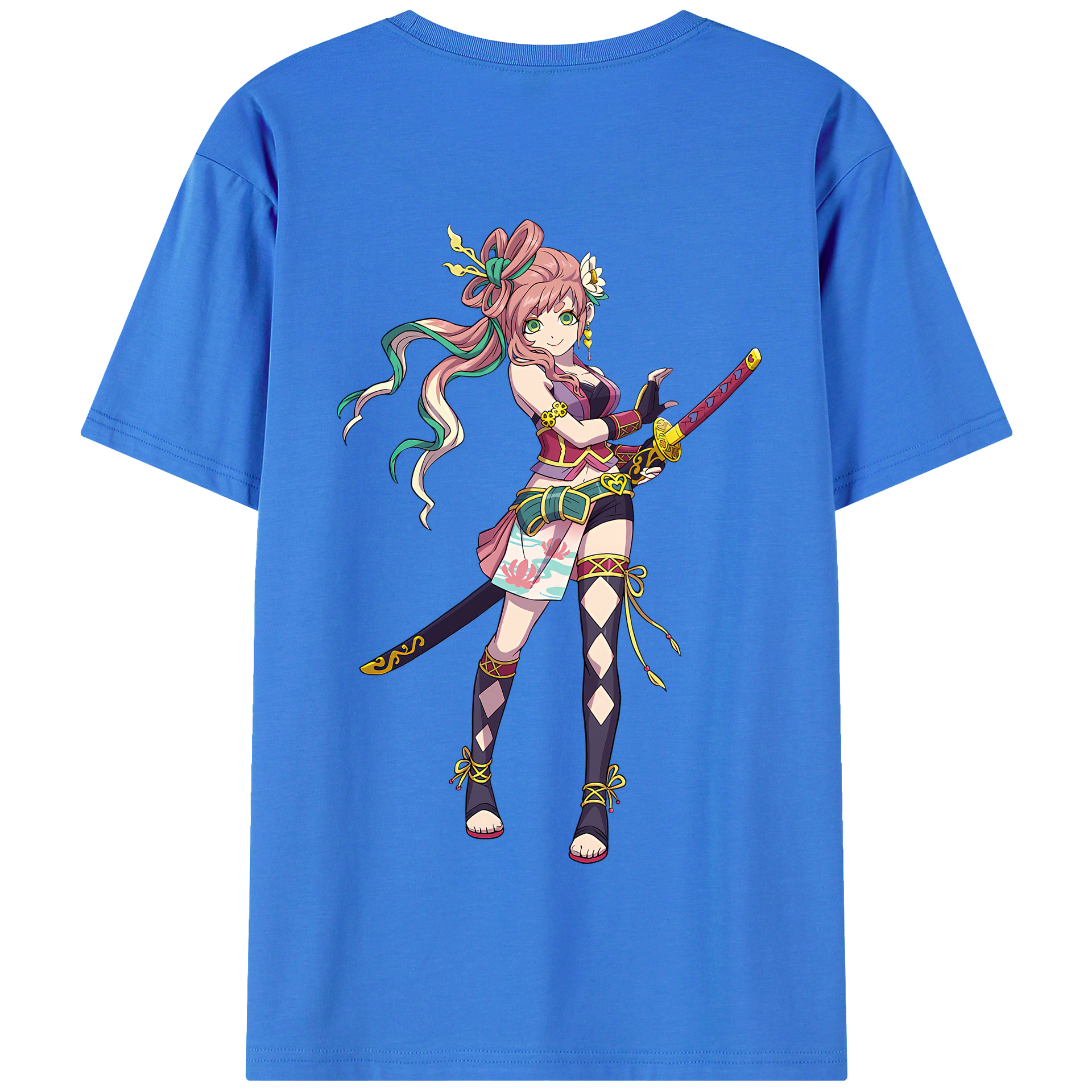 （画像用） 妖怪ウォッチ Yo-kai Watch 綿100％半袖Tシャツ（背面プリント）