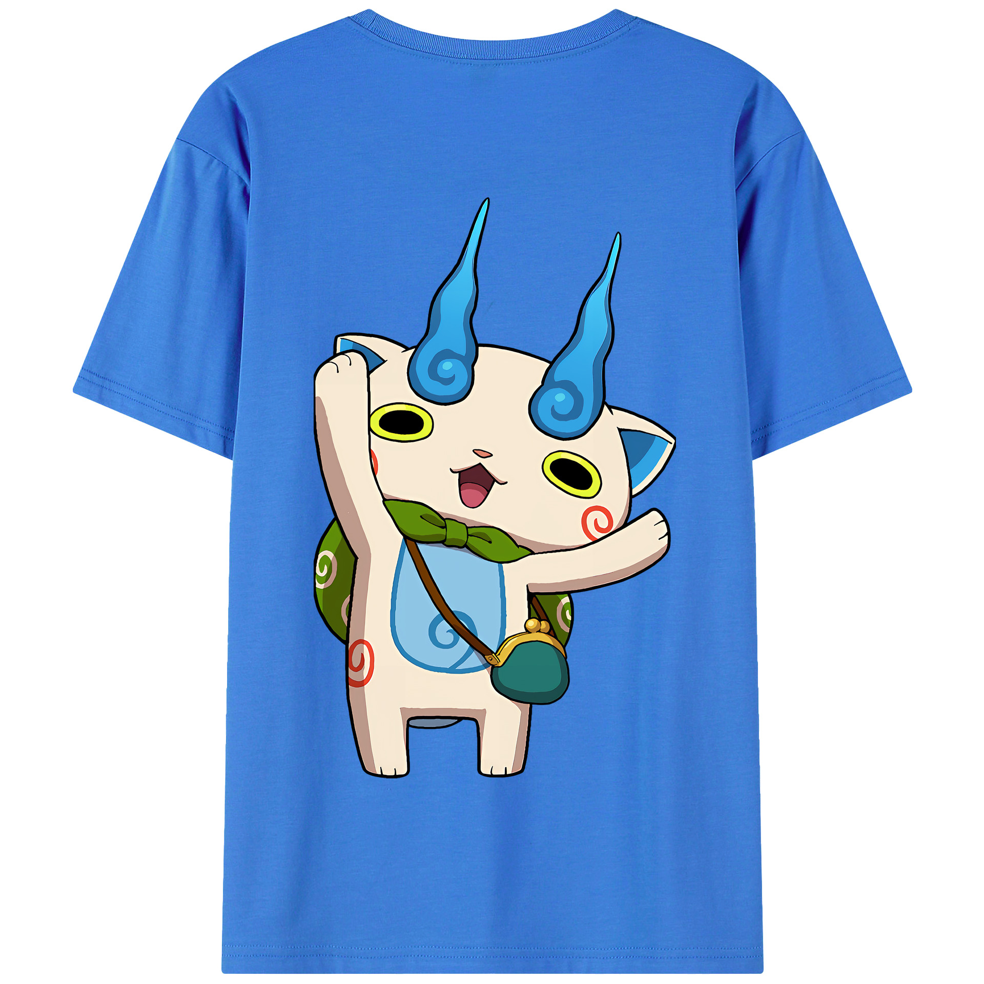 （画像用） 妖怪ウォッチ Yo-kai Watch 綿100％半袖Tシャツ（背面プリント）