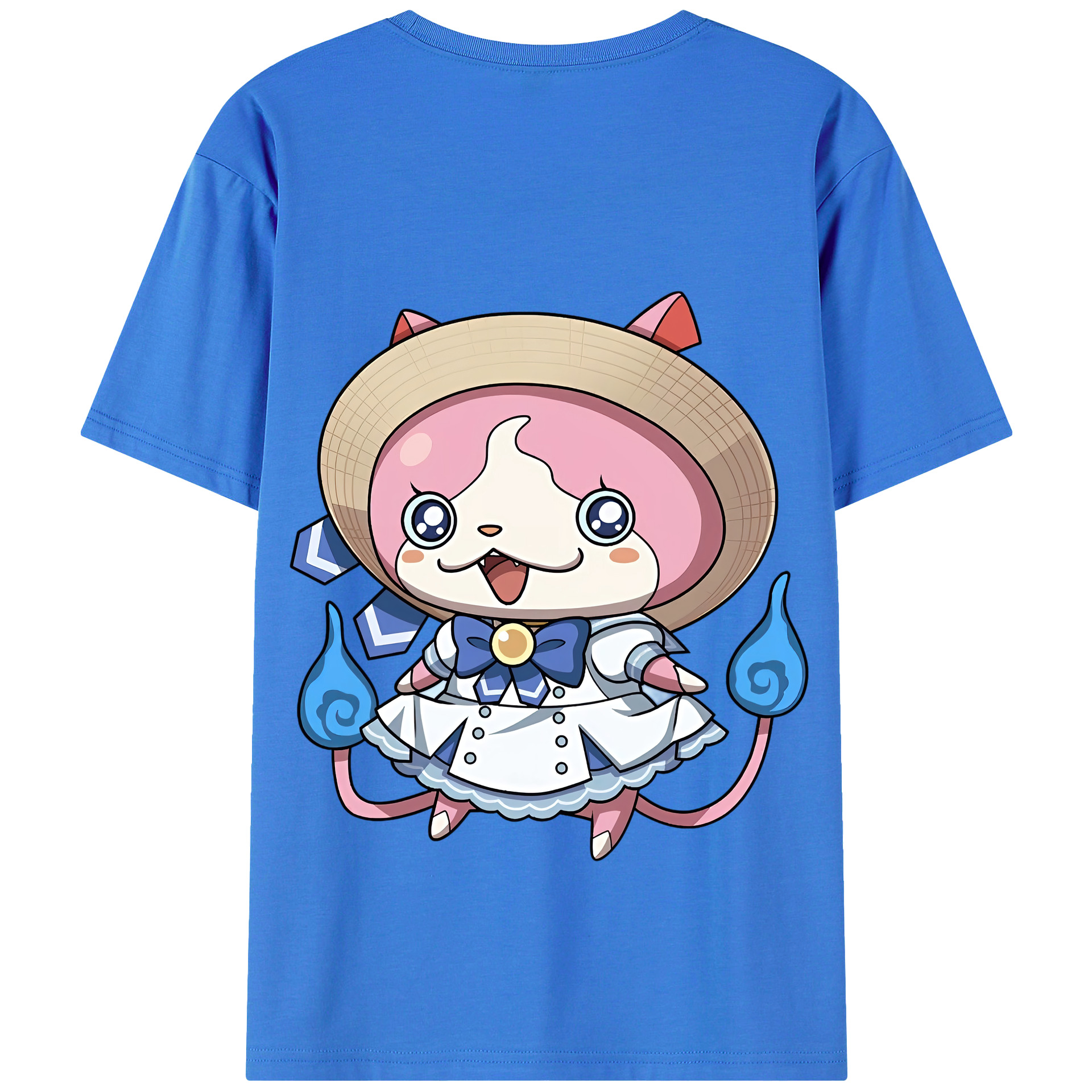 （画像用） 妖怪ウォッチ Yo-kai Watch 綿100％半袖Tシャツ（背面プリント）