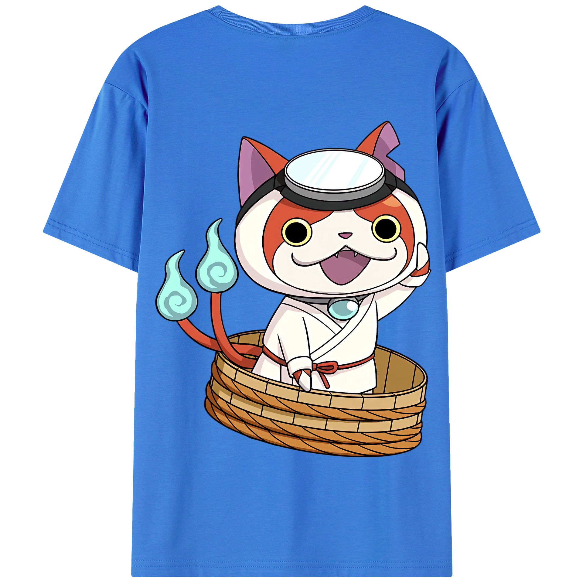 （画像用） 妖怪ウォッチ Yo-kai Watch 綿100％半袖Tシャツ（背面プリント）