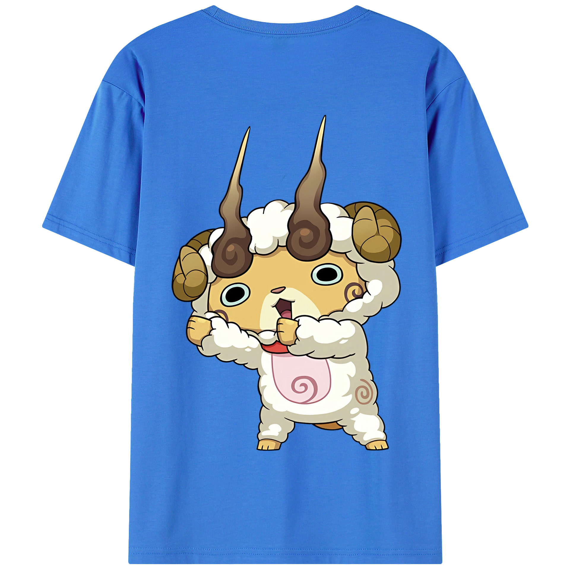 （画像用） 妖怪ウォッチ Yo-kai Watch 綿100％半袖Tシャツ（背面プリント）