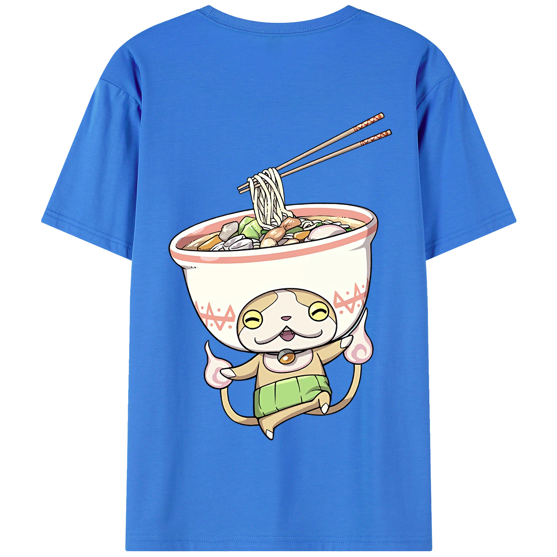 （画像用） 妖怪ウォッチ Yo-kai Watch 綿100％半袖Tシャツ（背面プリント）