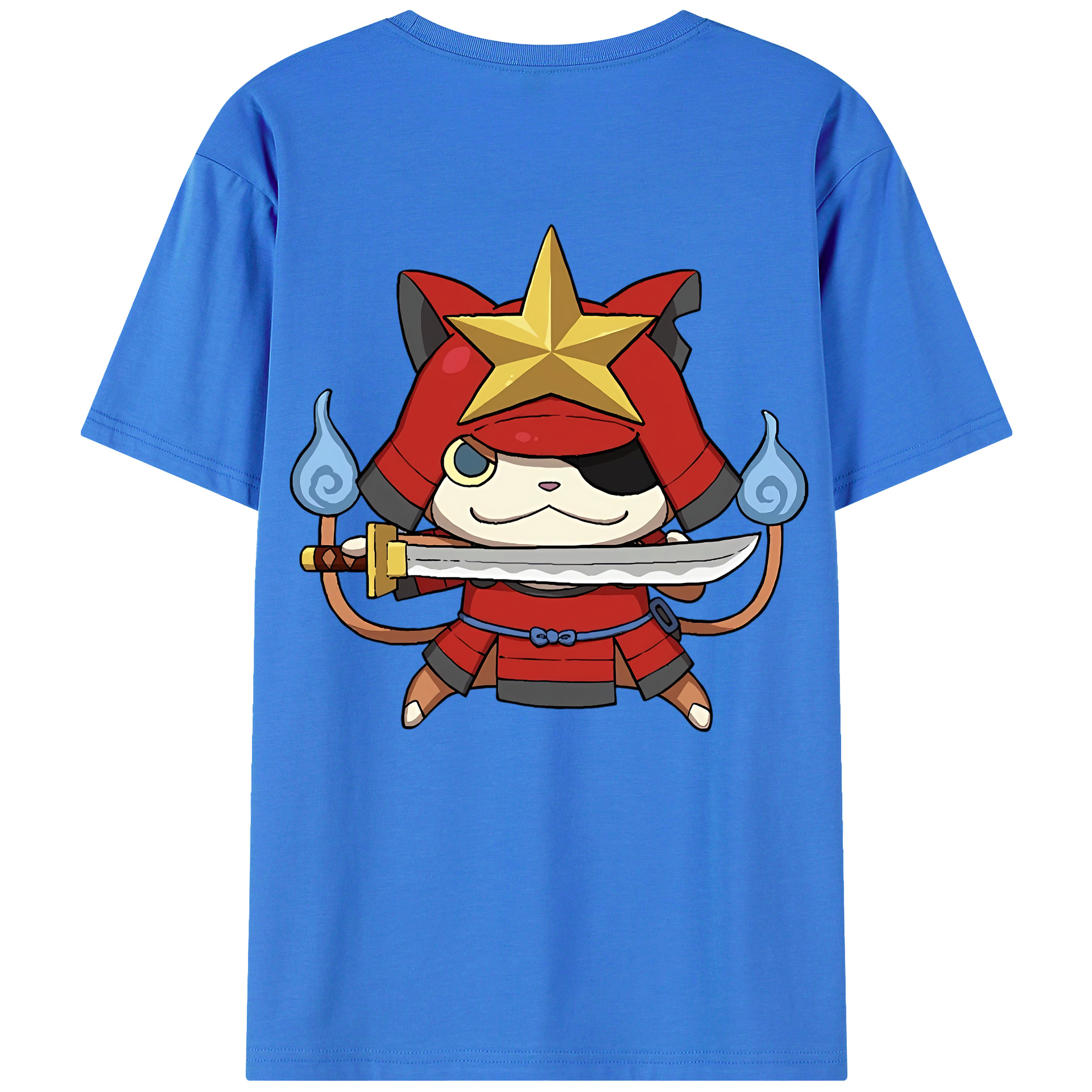 （画像用） 妖怪ウォッチ Yo-kai Watch 綿100％半袖Tシャツ（背面プリント）