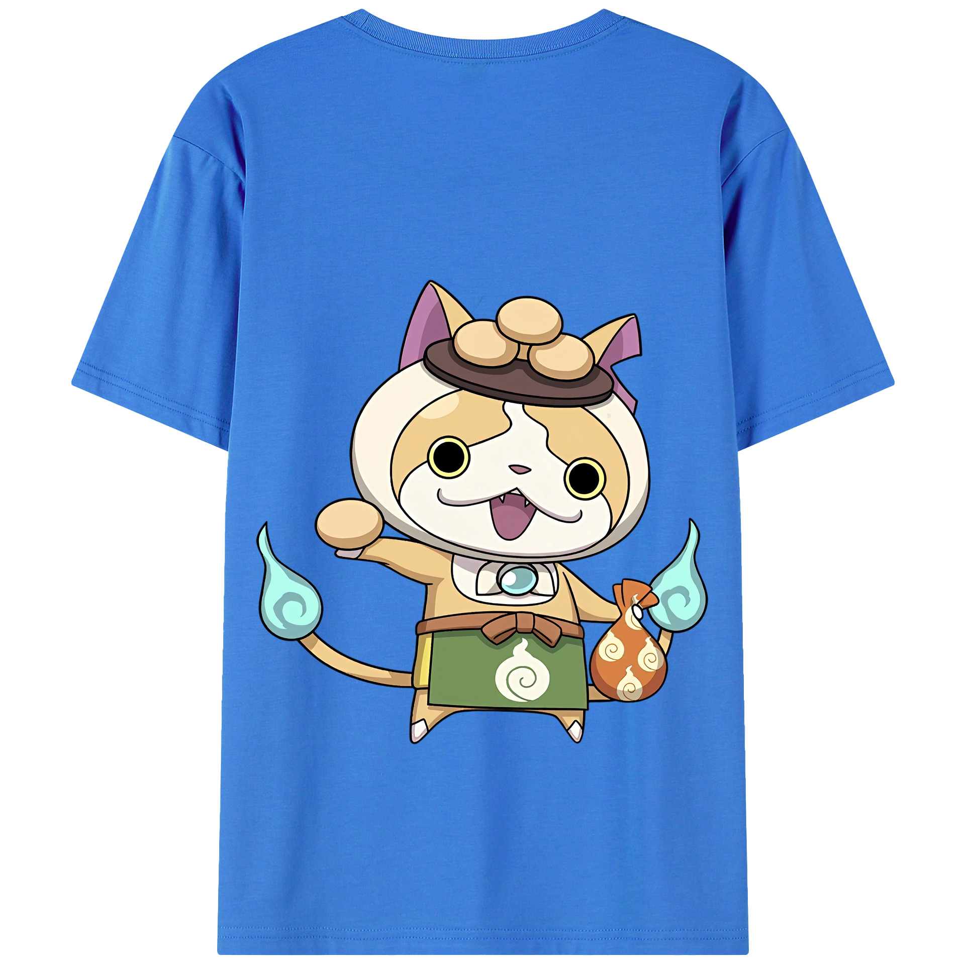 （画像用） 妖怪ウォッチ Yo-kai Watch 綿100％半袖Tシャツ（背面プリント）