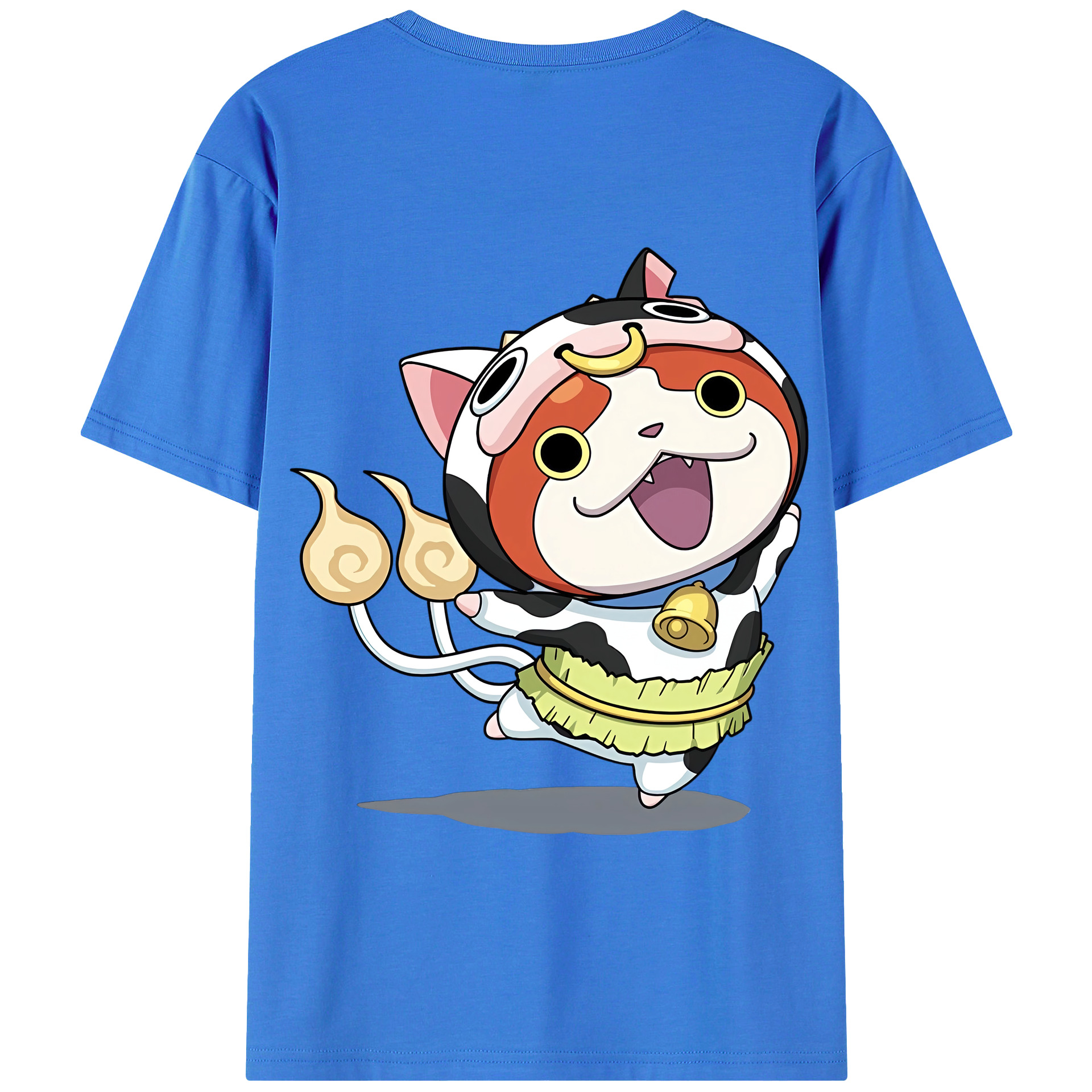 （画像用） 妖怪ウォッチ Yo-kai Watch 綿100％半袖Tシャツ（背面プリント）