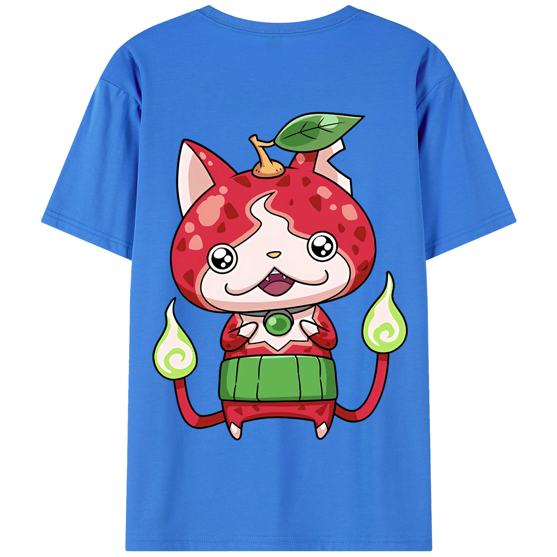（画像用） 妖怪ウォッチ Yo-kai Watch 綿100％半袖Tシャツ（背面プリント）