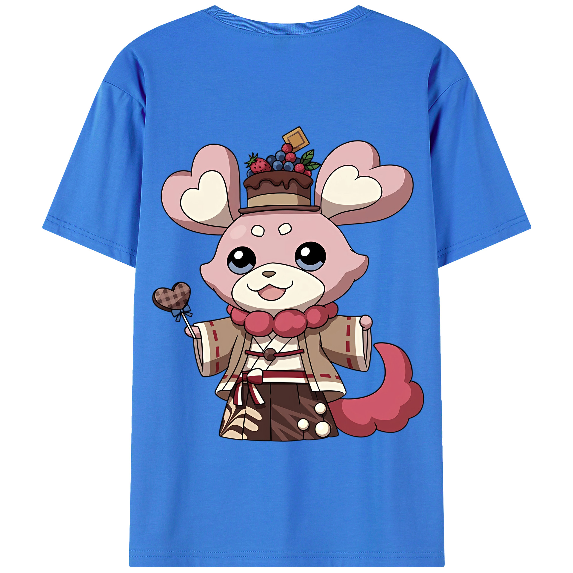 （画像用） 妖怪ウォッチ Yo-kai Watch 綿100％半袖Tシャツ（背面プリント）