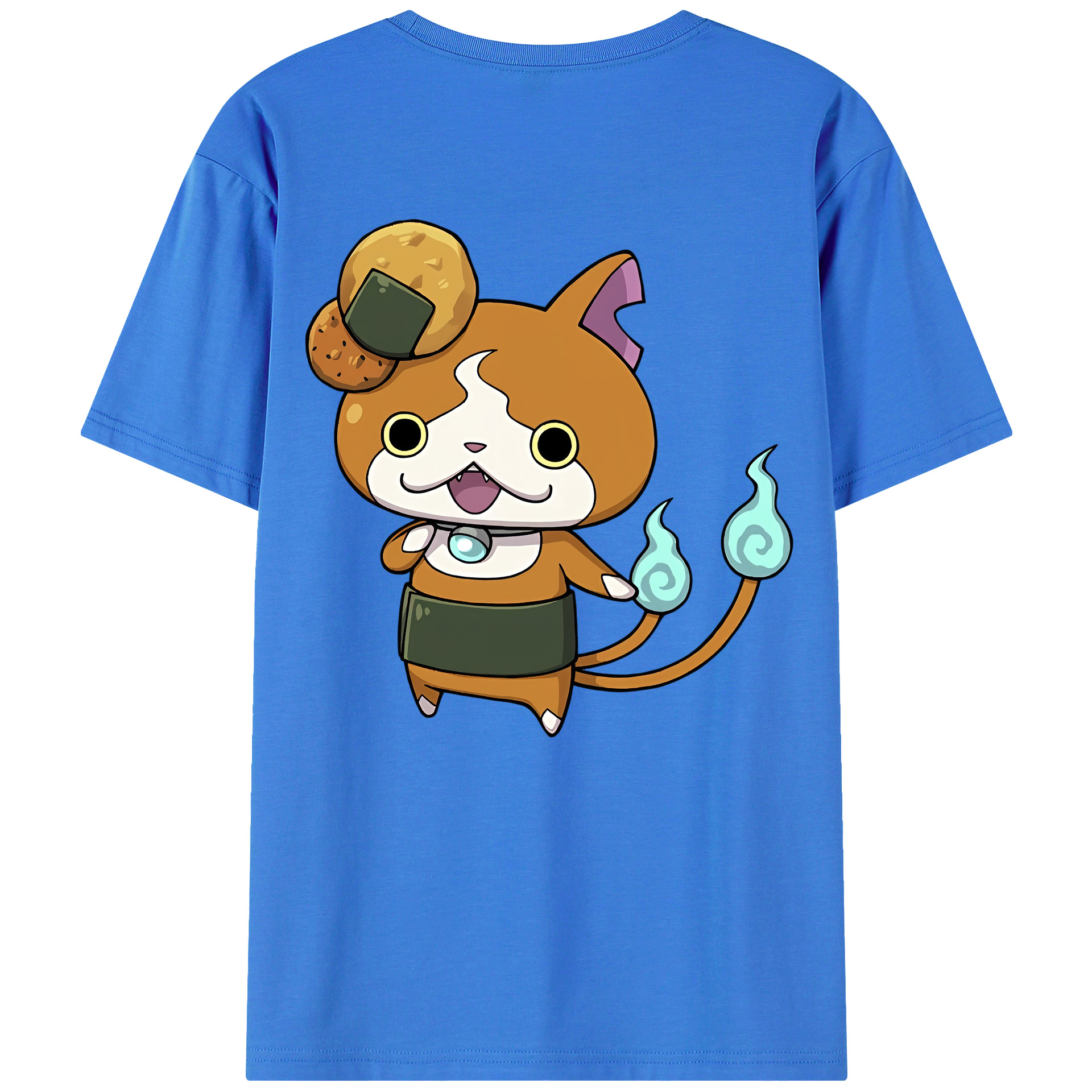 （画像用） 妖怪ウォッチ Yo-kai Watch 綿100％半袖Tシャツ（背面プリント）