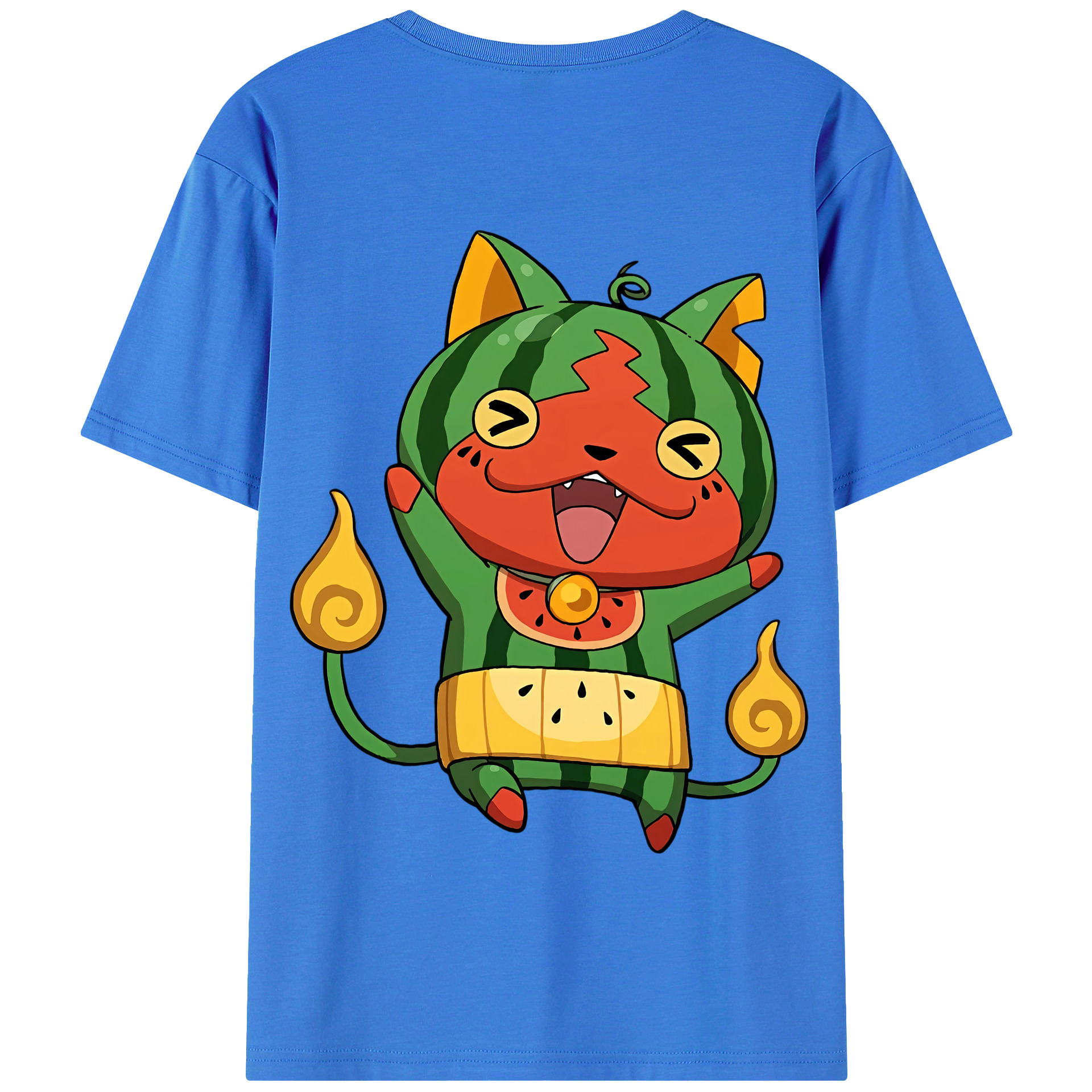 （画像用） 妖怪ウォッチ Yo-kai Watch 綿100％半袖Tシャツ（背面プリント）