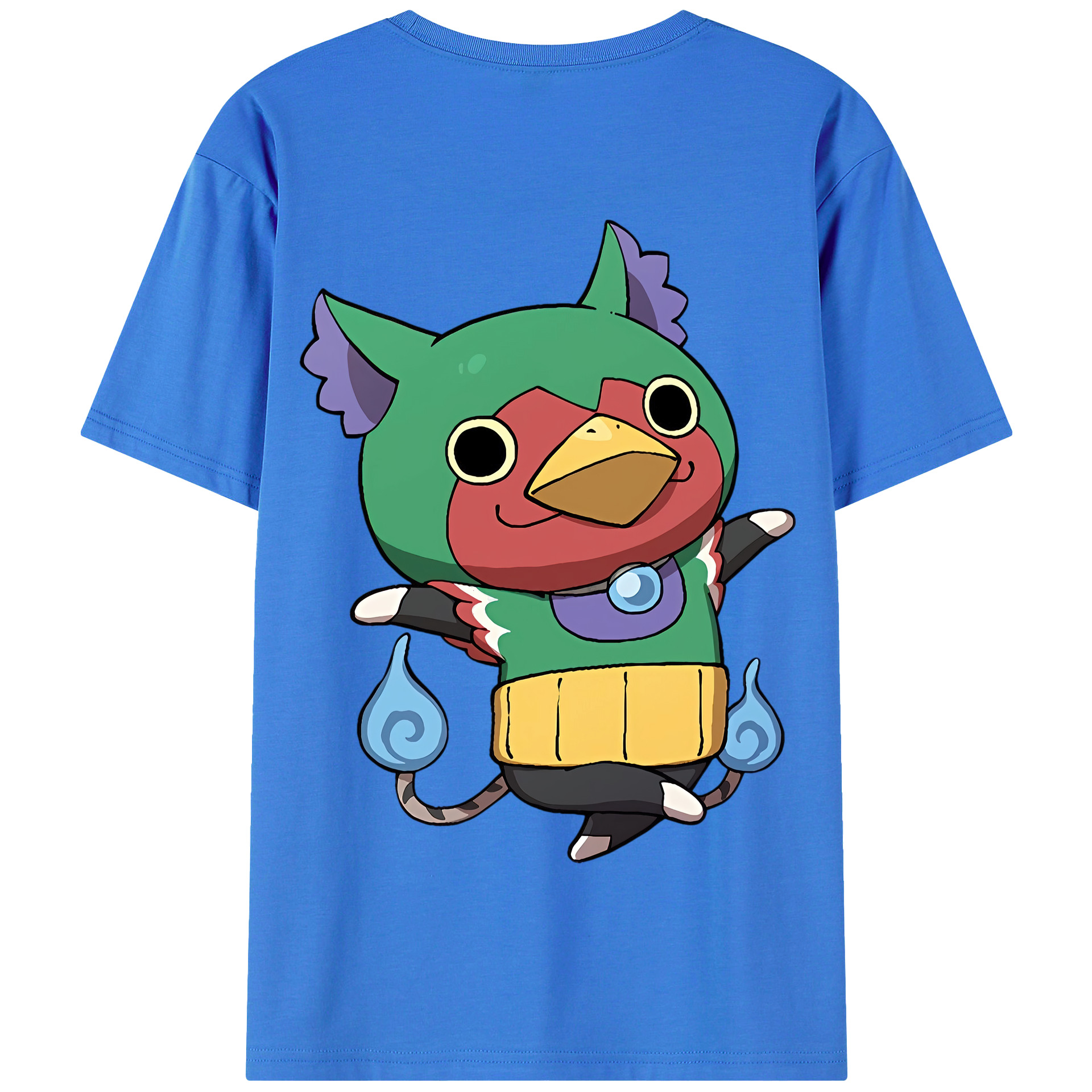 （画像用） 妖怪ウォッチ Yo-kai Watch 綿100％半袖Tシャツ（背面プリント）
