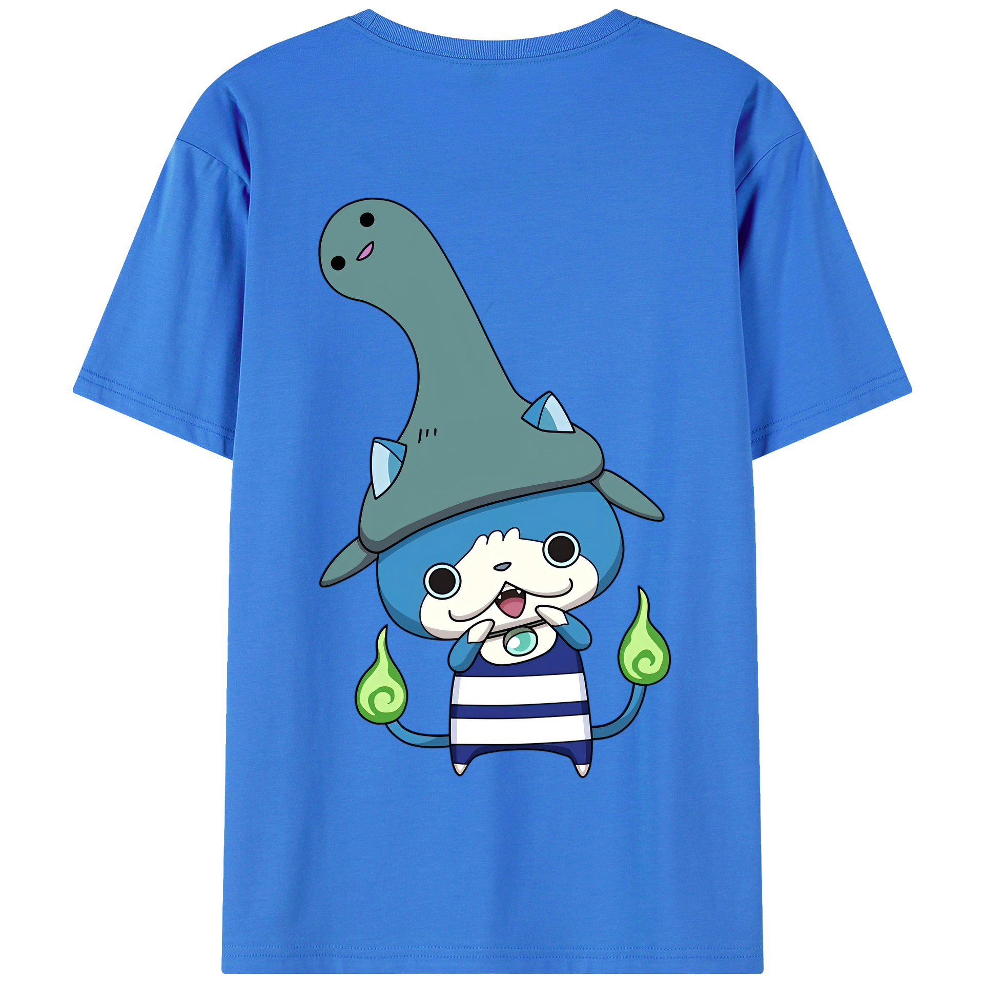 （画像用） 妖怪ウォッチ Yo-kai Watch 綿100％半袖Tシャツ（背面プリント）