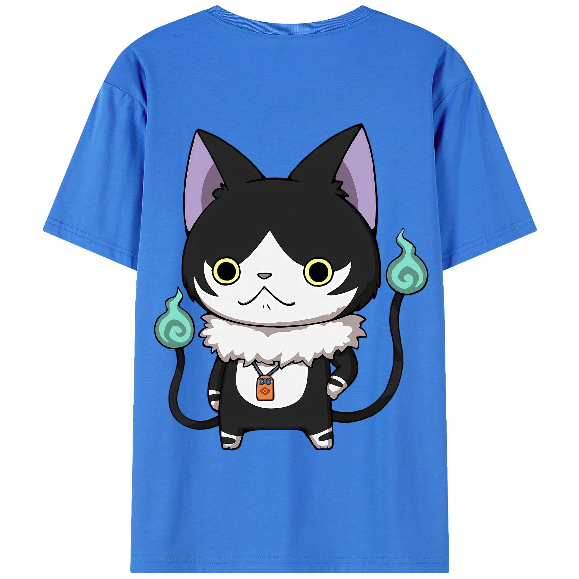 （画像用） 妖怪ウォッチ Yo-kai Watch 綿100％半袖Tシャツ（背面プリント）