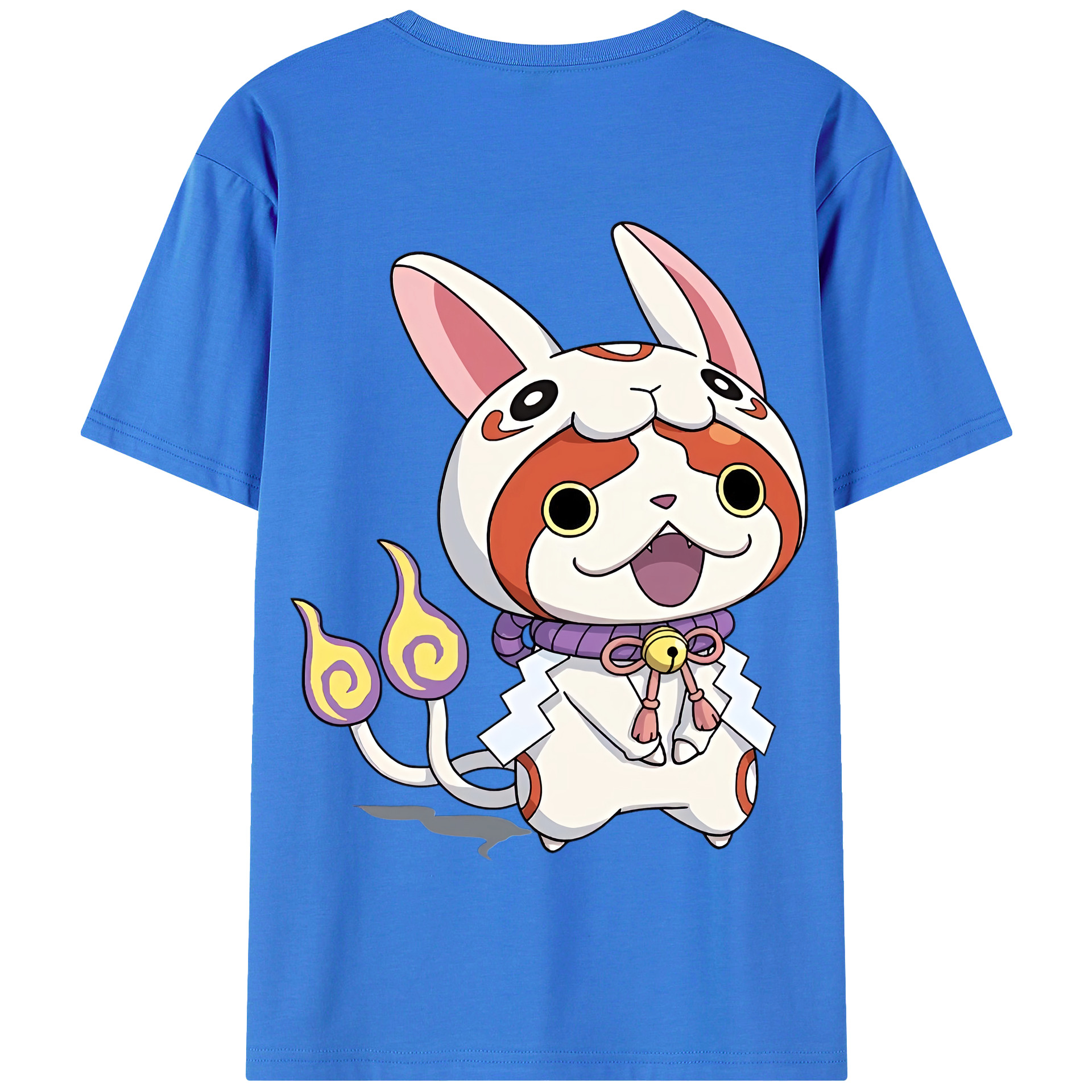 （画像用） 妖怪ウォッチ Yo-kai Watch 綿100％半袖Tシャツ（背面プリント）