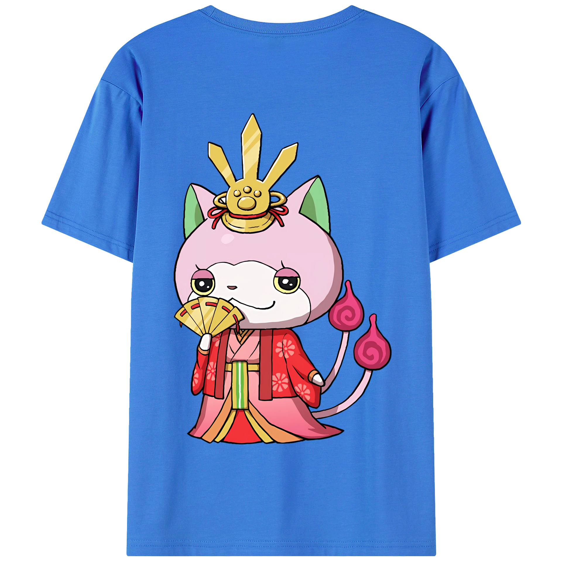 （画像用） 妖怪ウォッチ Yo-kai Watch 綿100％半袖Tシャツ（背面プリント）