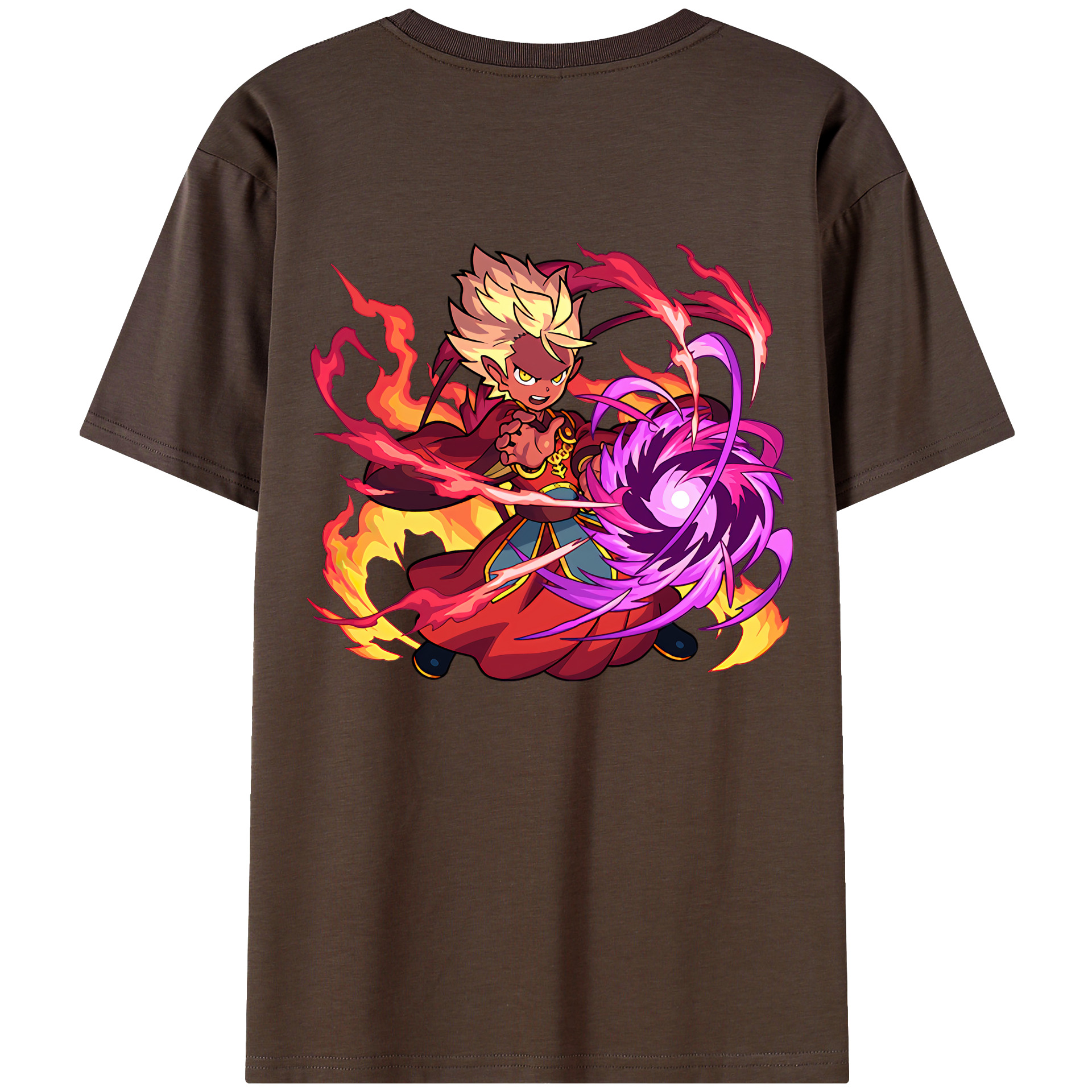 （画像用） 妖怪ウォッチ Yo-kai Watch 綿100％半袖Tシャツ（背面プリント）