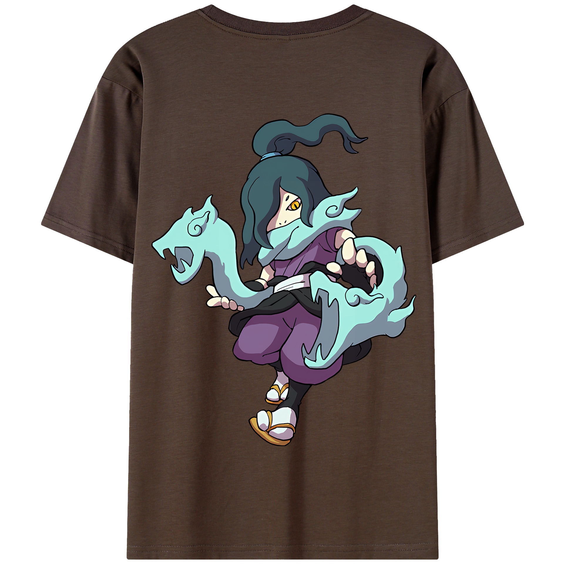 （画像用） 妖怪ウォッチ Yo-kai Watch 綿100％半袖Tシャツ（背面プリント）