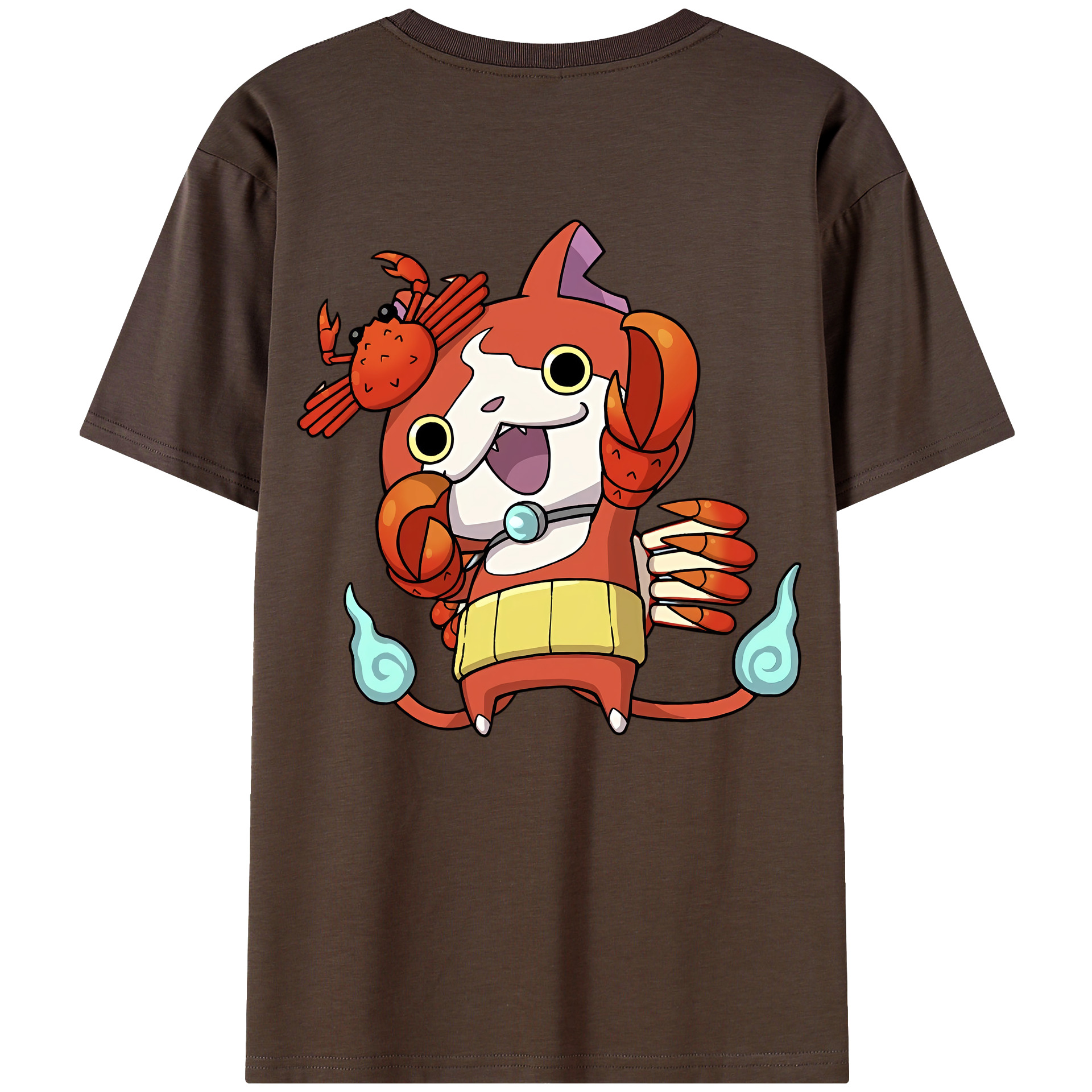 （画像用） 妖怪ウォッチ Yo-kai Watch 綿100％半袖Tシャツ（背面プリント）