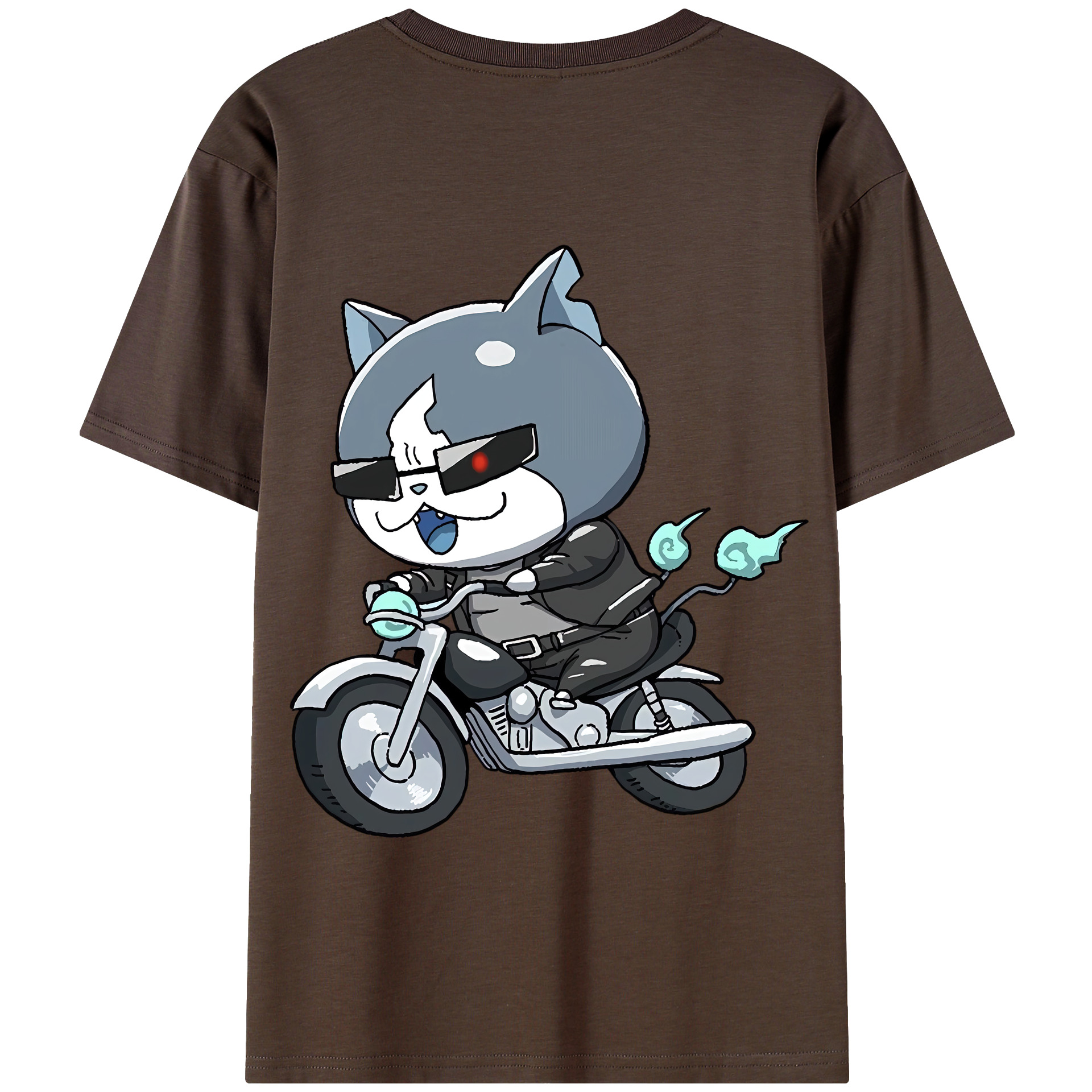 （画像用） 妖怪ウォッチ Yo-kai Watch 綿100％半袖Tシャツ（背面プリント）