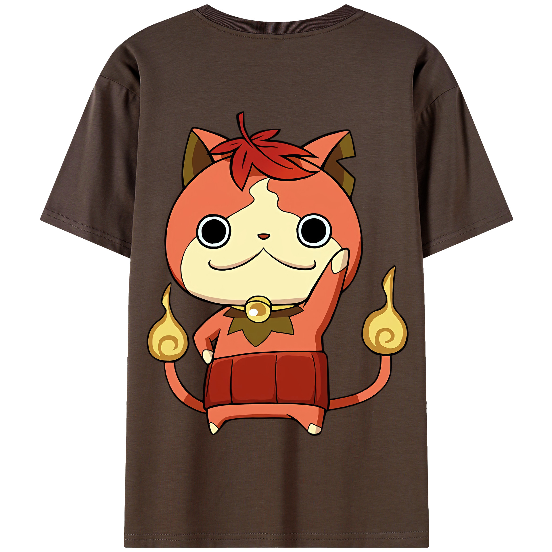 （画像用） 妖怪ウォッチ Yo-kai Watch 綿100％半袖Tシャツ（背面プリント）
