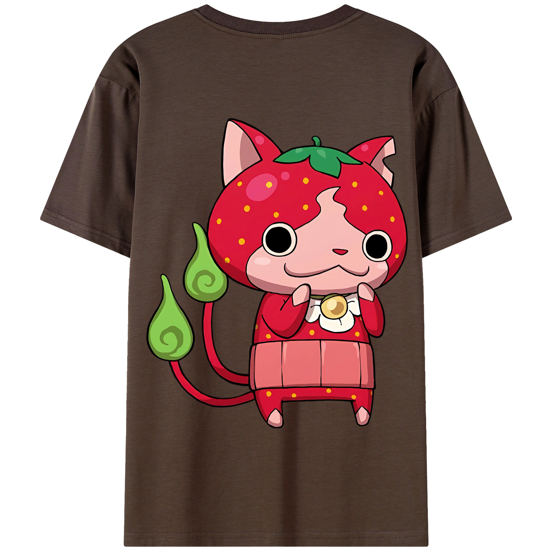 （画像用） 妖怪ウォッチ Yo-kai Watch 綿100％半袖Tシャツ（背面プリント）