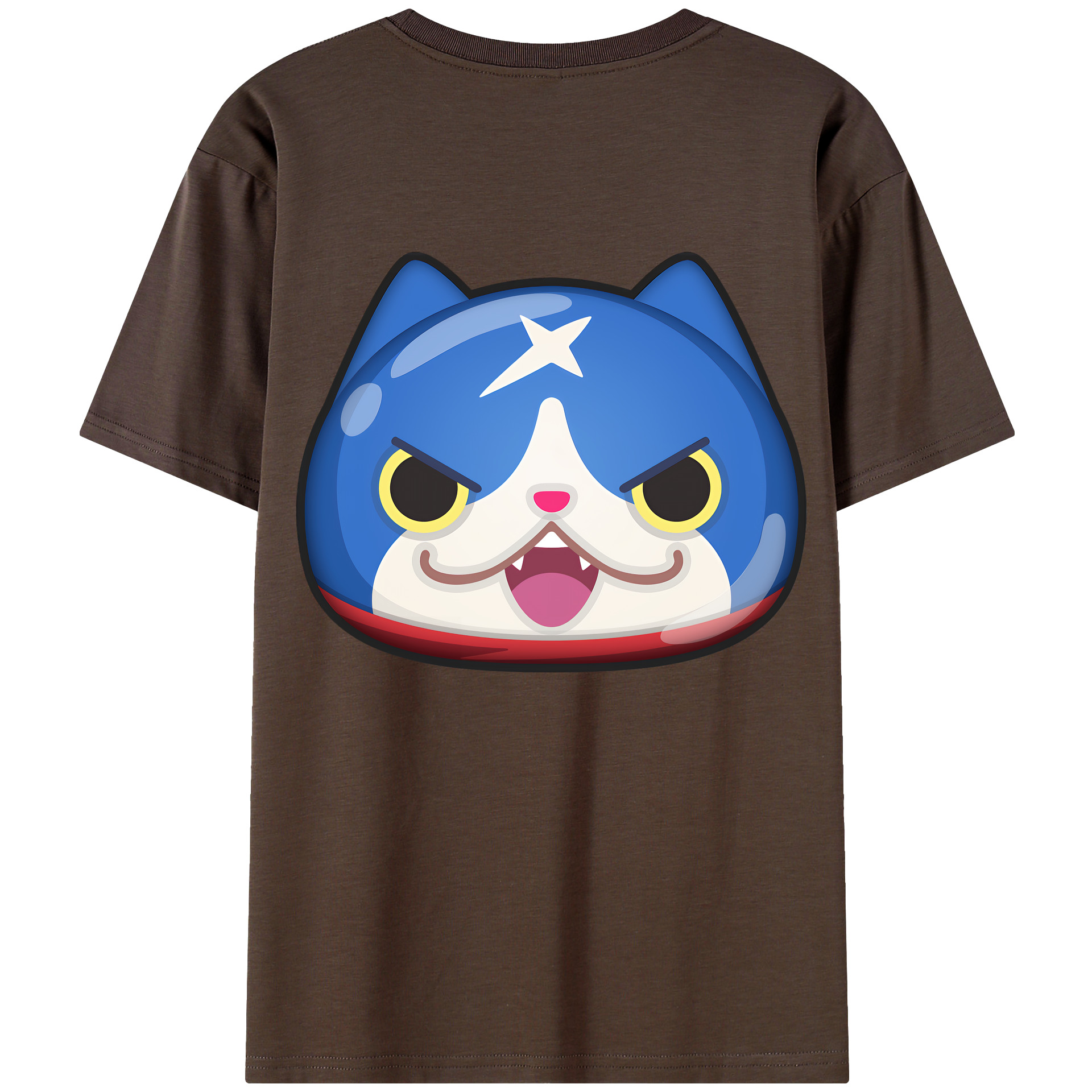 （画像用） 妖怪ウォッチ Yo-kai Watch 綿100％半袖Tシャツ（背面プリント）