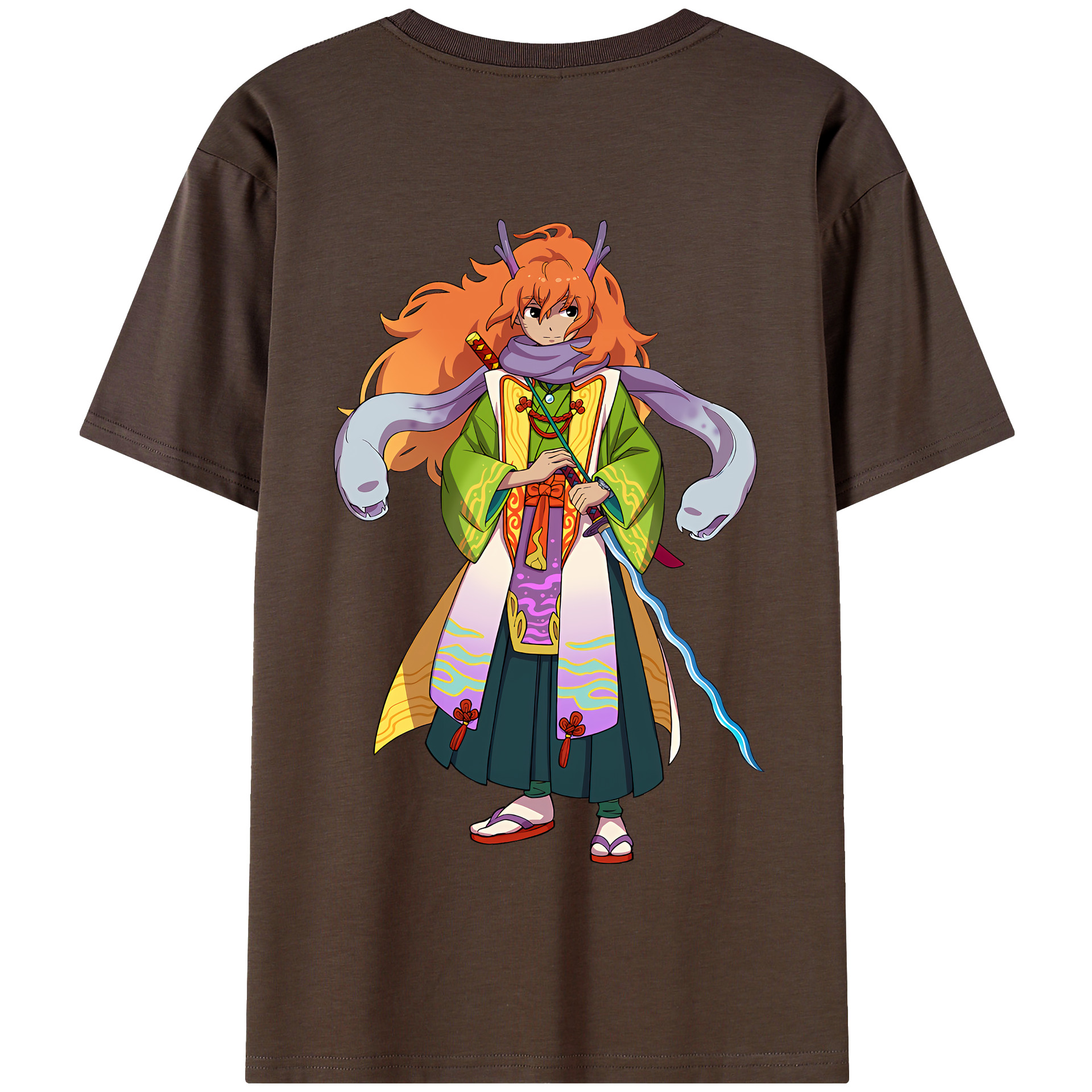 （画像用） 妖怪ウォッチ Yo-kai Watch 綿100％半袖Tシャツ（背面プリント）