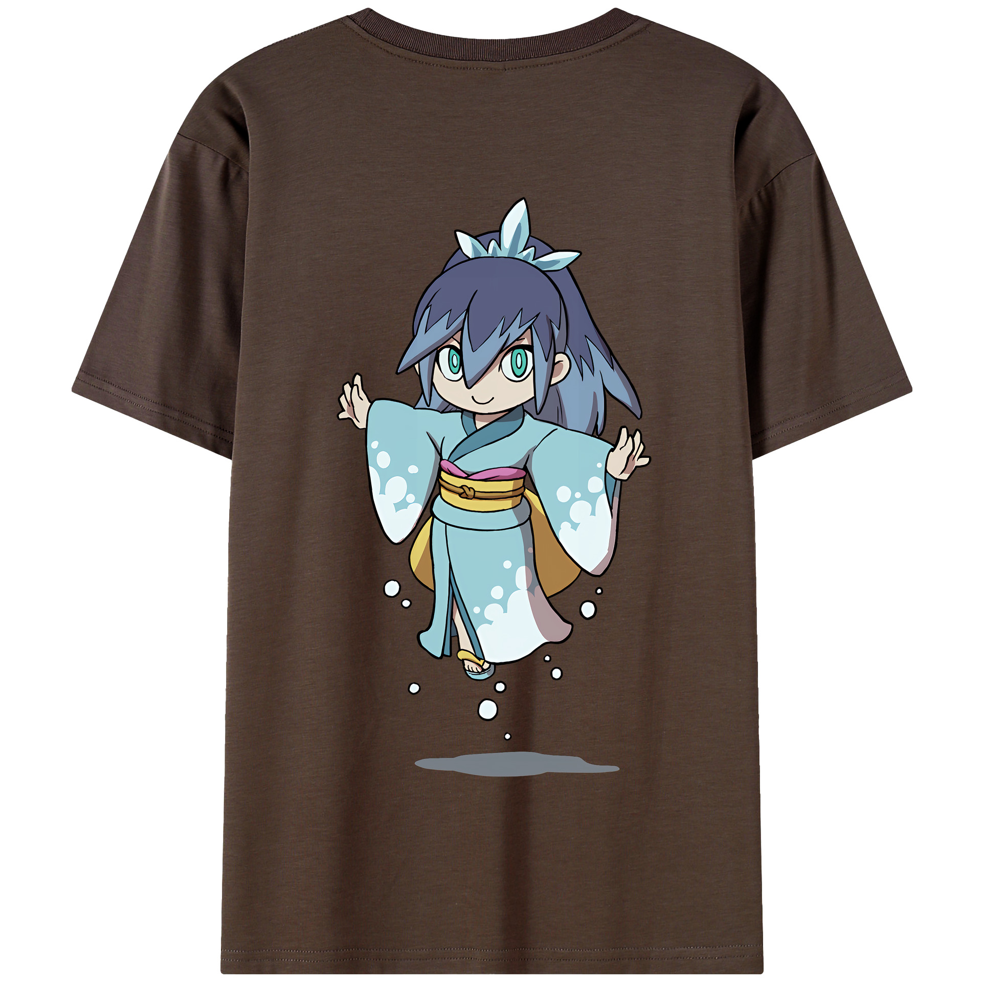 （画像用） 妖怪ウォッチ Yo-kai Watch 綿100％半袖Tシャツ（背面プリント）