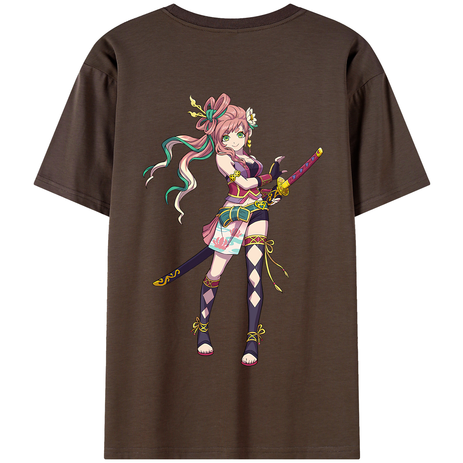 （画像用） 妖怪ウォッチ Yo-kai Watch 綿100％半袖Tシャツ（背面プリント）