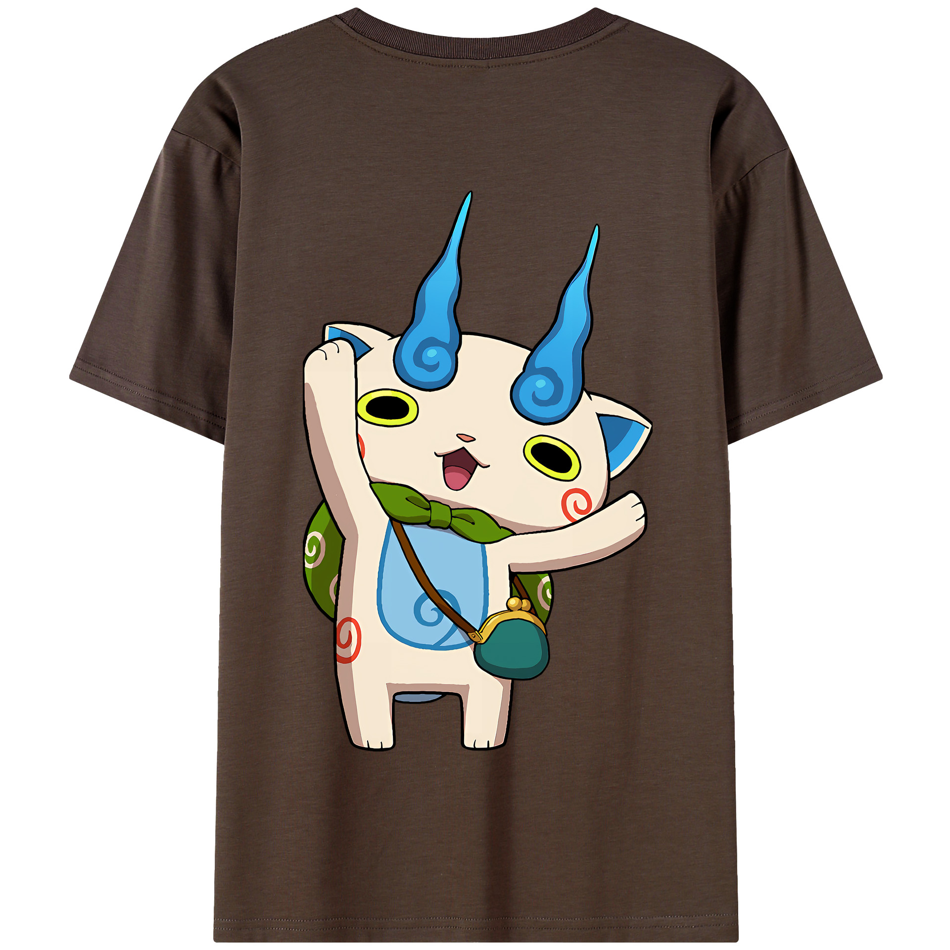 （画像用） 妖怪ウォッチ Yo-kai Watch 綿100％半袖Tシャツ（背面プリント）