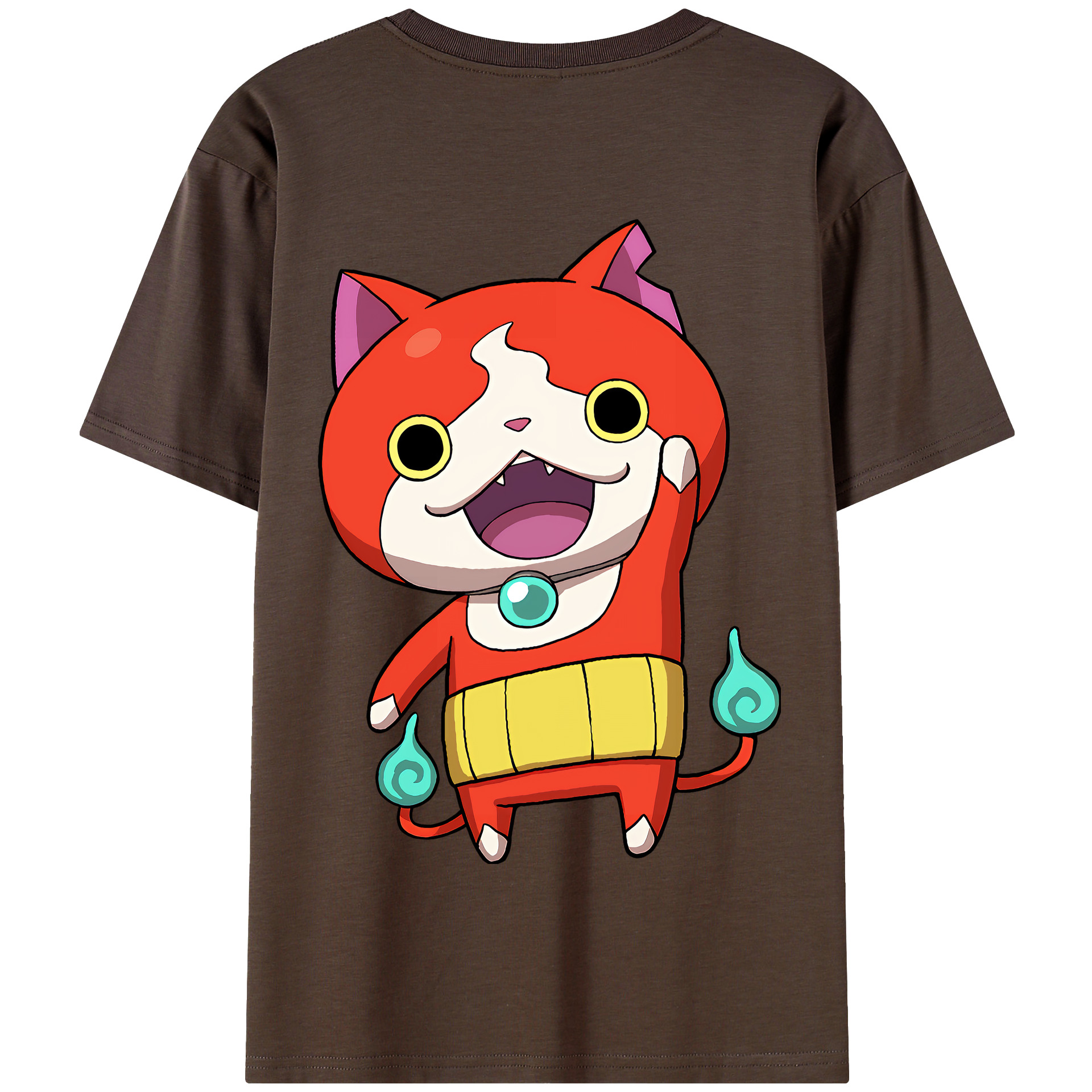 （画像用） 妖怪ウォッチ Yo-kai Watch 綿100％半袖Tシャツ（背面プリント）