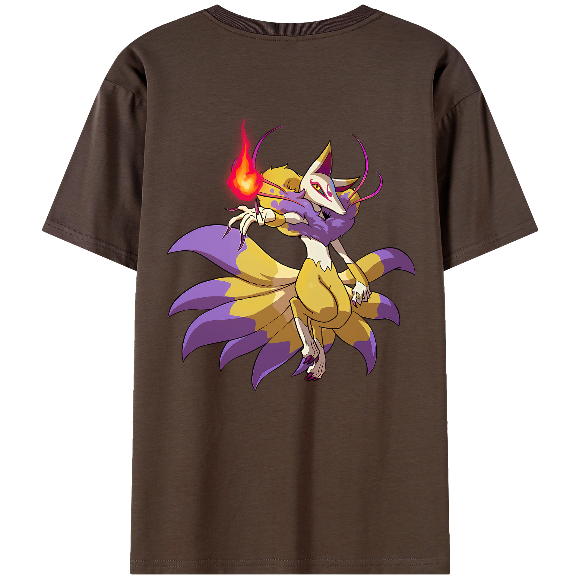 （画像用） 妖怪ウォッチ Yo-kai Watch 綿100％半袖Tシャツ（背面プリント）