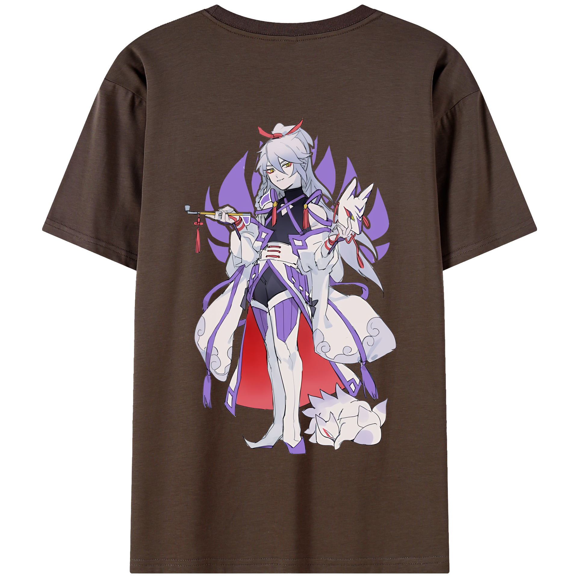 （画像用） 妖怪ウォッチ Yo-kai Watch 綿100％半袖Tシャツ（背面プリント）