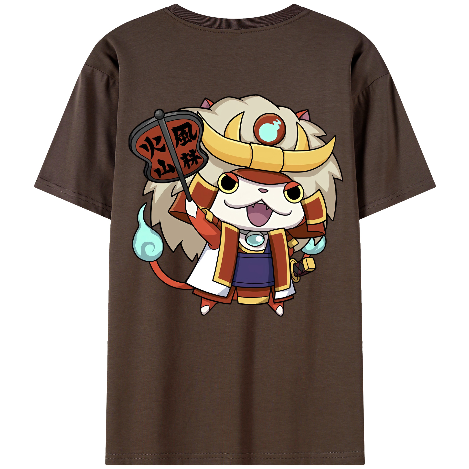 （画像用） 妖怪ウォッチ Yo-kai Watch 綿100％半袖Tシャツ（背面プリント）
