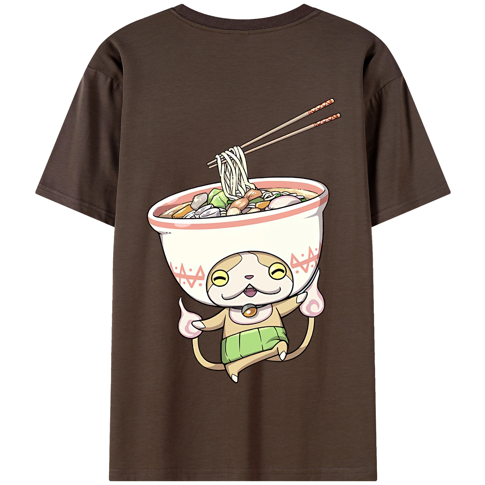 （画像用） 妖怪ウォッチ Yo-kai Watch 綿100％半袖Tシャツ（背面プリント）