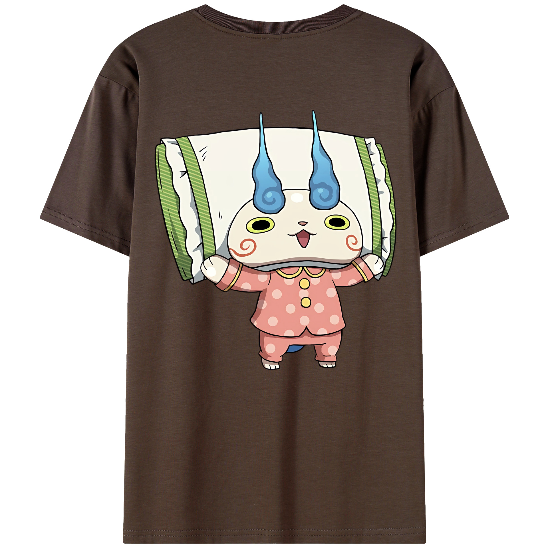 （画像用） 妖怪ウォッチ Yo-kai Watch 綿100％半袖Tシャツ（背面プリント）
