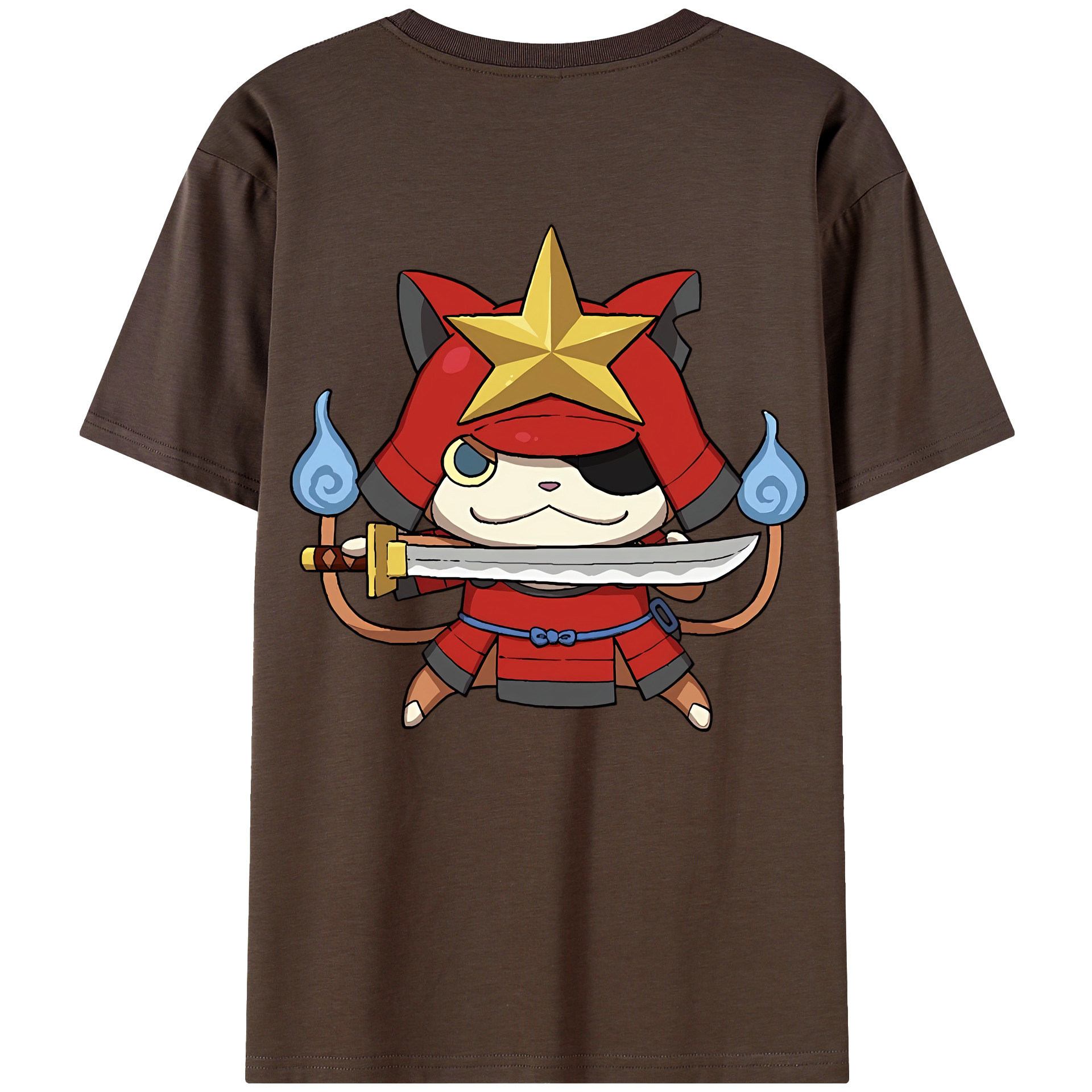 （画像用） 妖怪ウォッチ Yo-kai Watch 綿100％半袖Tシャツ（背面プリント）