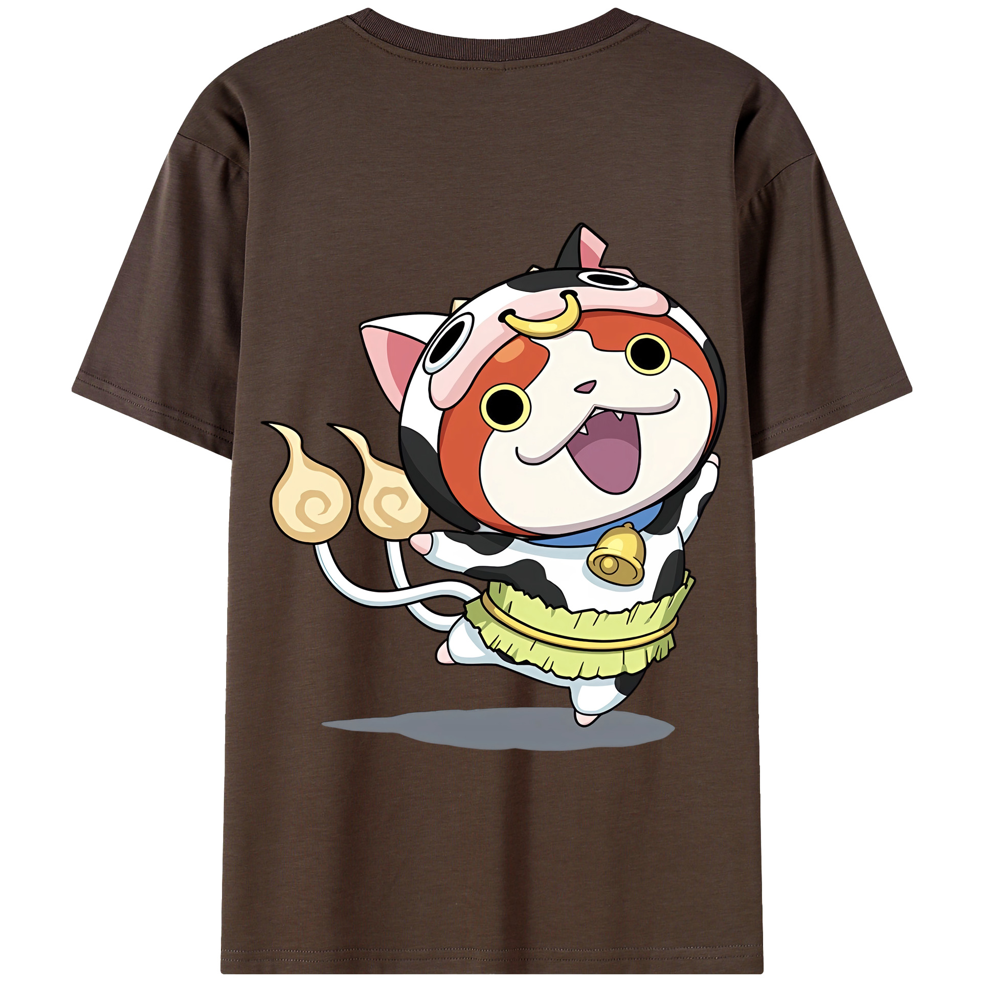 （画像用） 妖怪ウォッチ Yo-kai Watch 綿100％半袖Tシャツ（背面プリント）