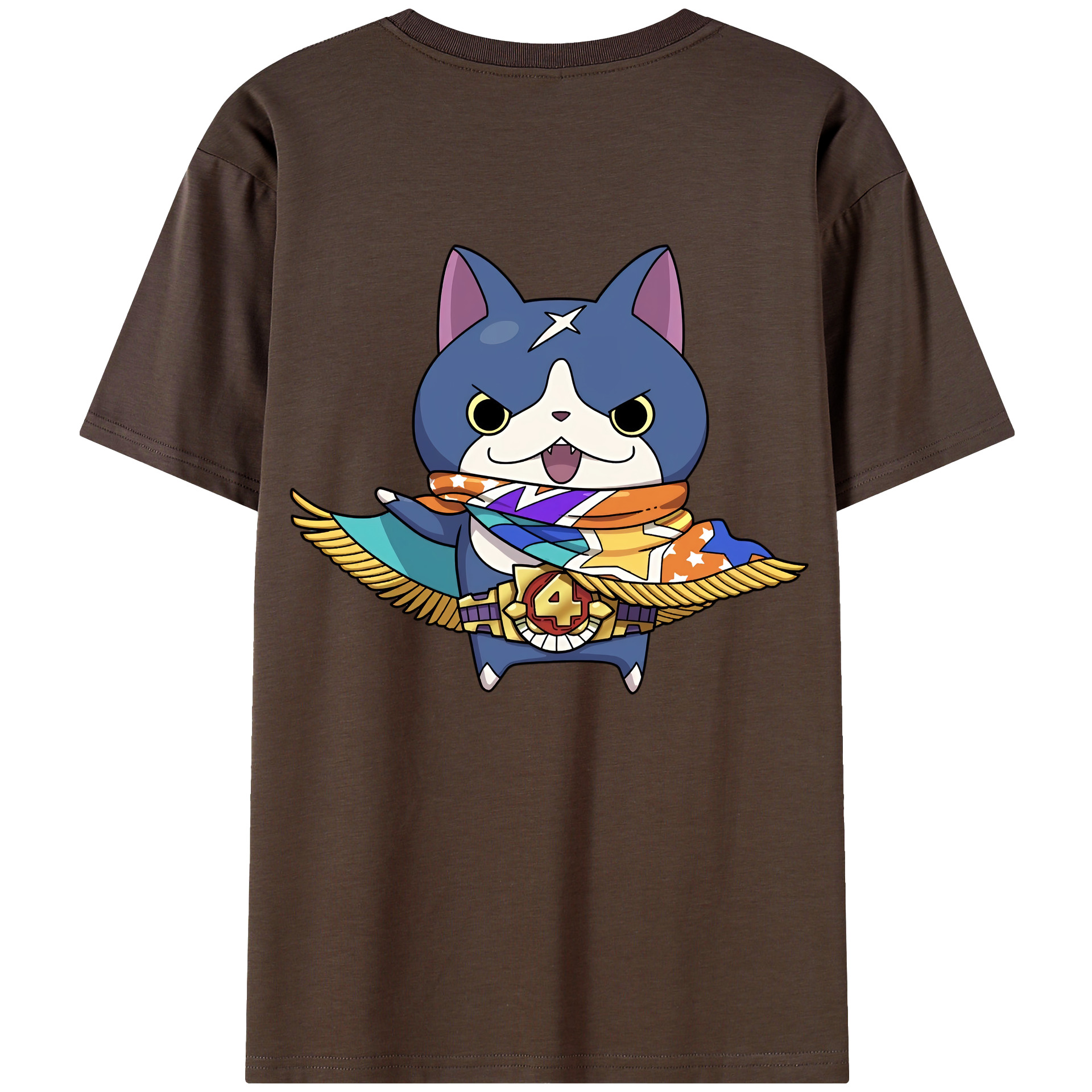 （画像用） 妖怪ウォッチ Yo-kai Watch 綿100％半袖Tシャツ（背面プリント）