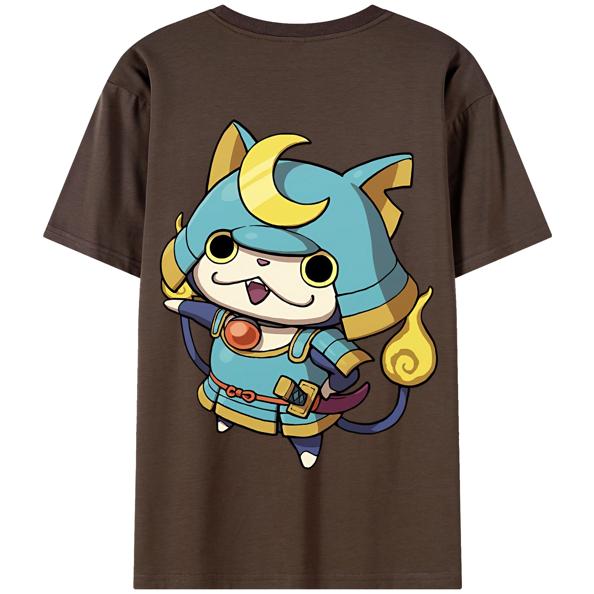 （画像用） 妖怪ウォッチ Yo-kai Watch 綿100％半袖Tシャツ（背面プリント）