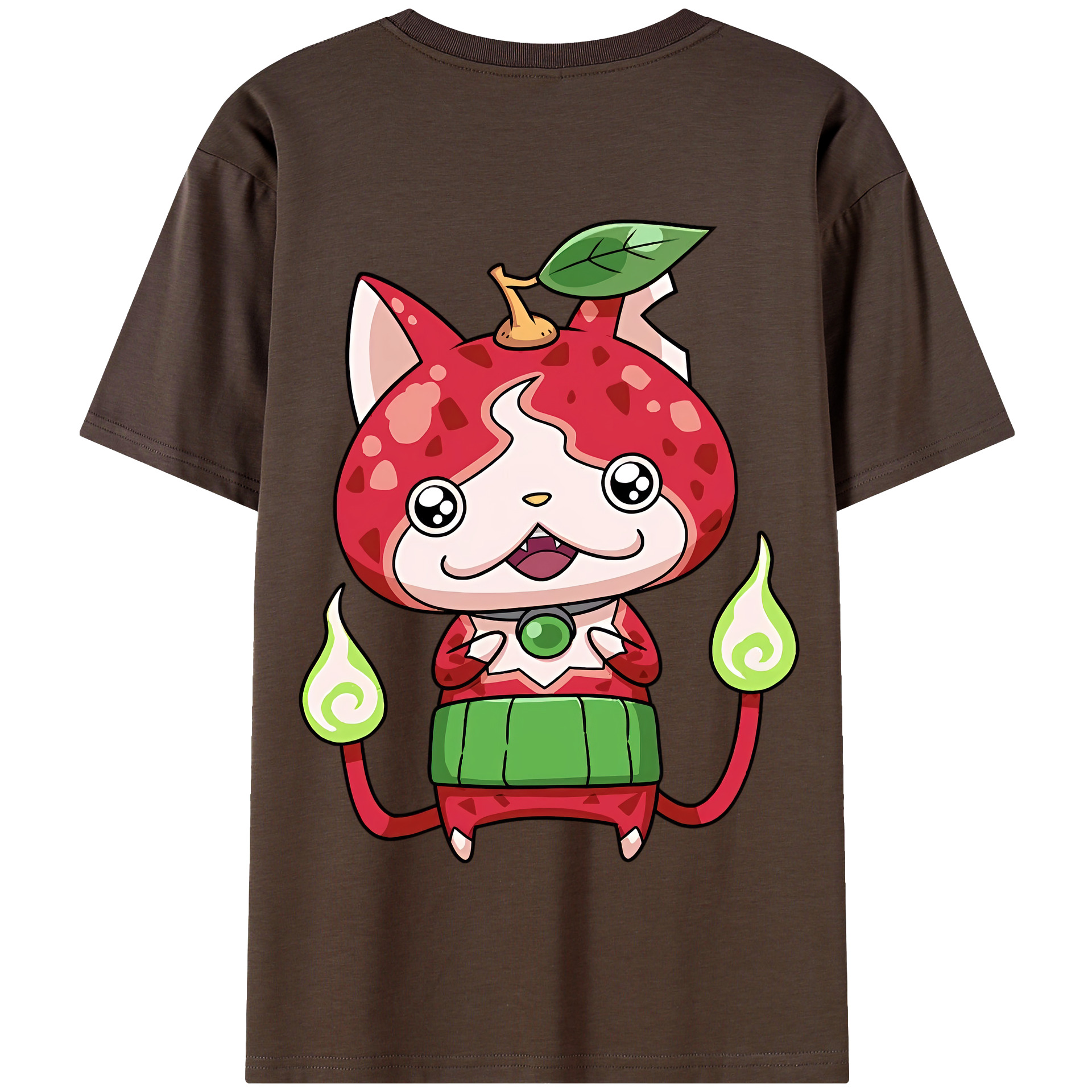 （画像用） 妖怪ウォッチ Yo-kai Watch 綿100％半袖Tシャツ（背面プリント）
