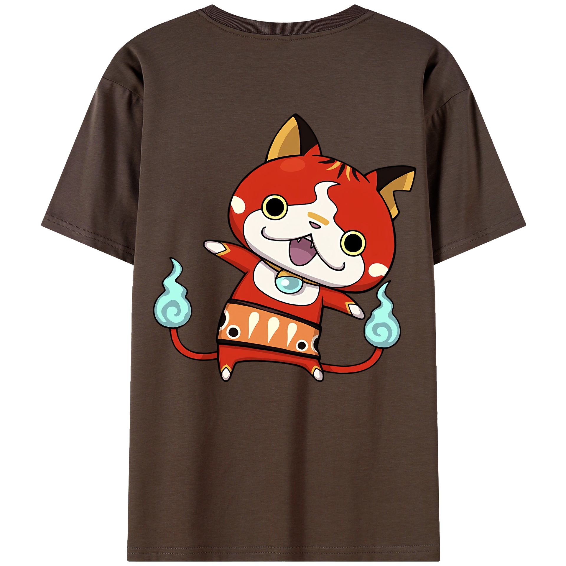 （画像用） 妖怪ウォッチ Yo-kai Watch 綿100％半袖Tシャツ（背面プリント）