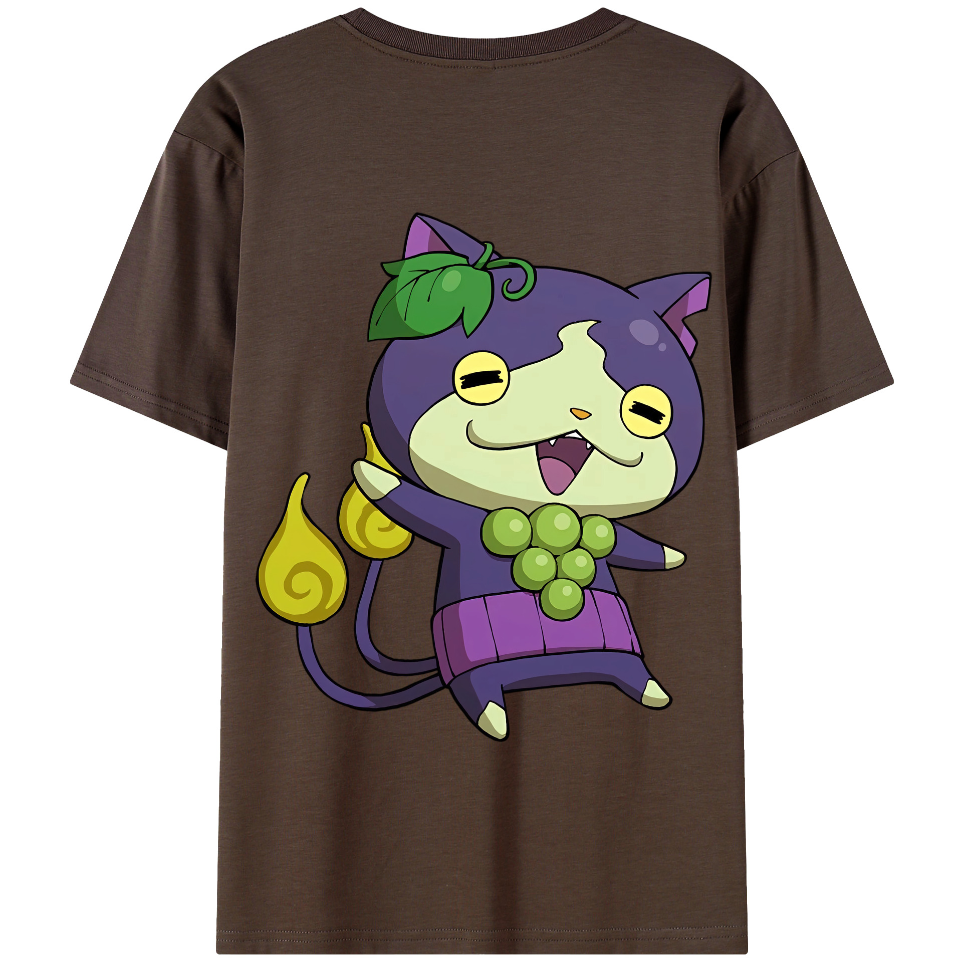 （画像用） 妖怪ウォッチ Yo-kai Watch 綿100％半袖Tシャツ（背面プリント）