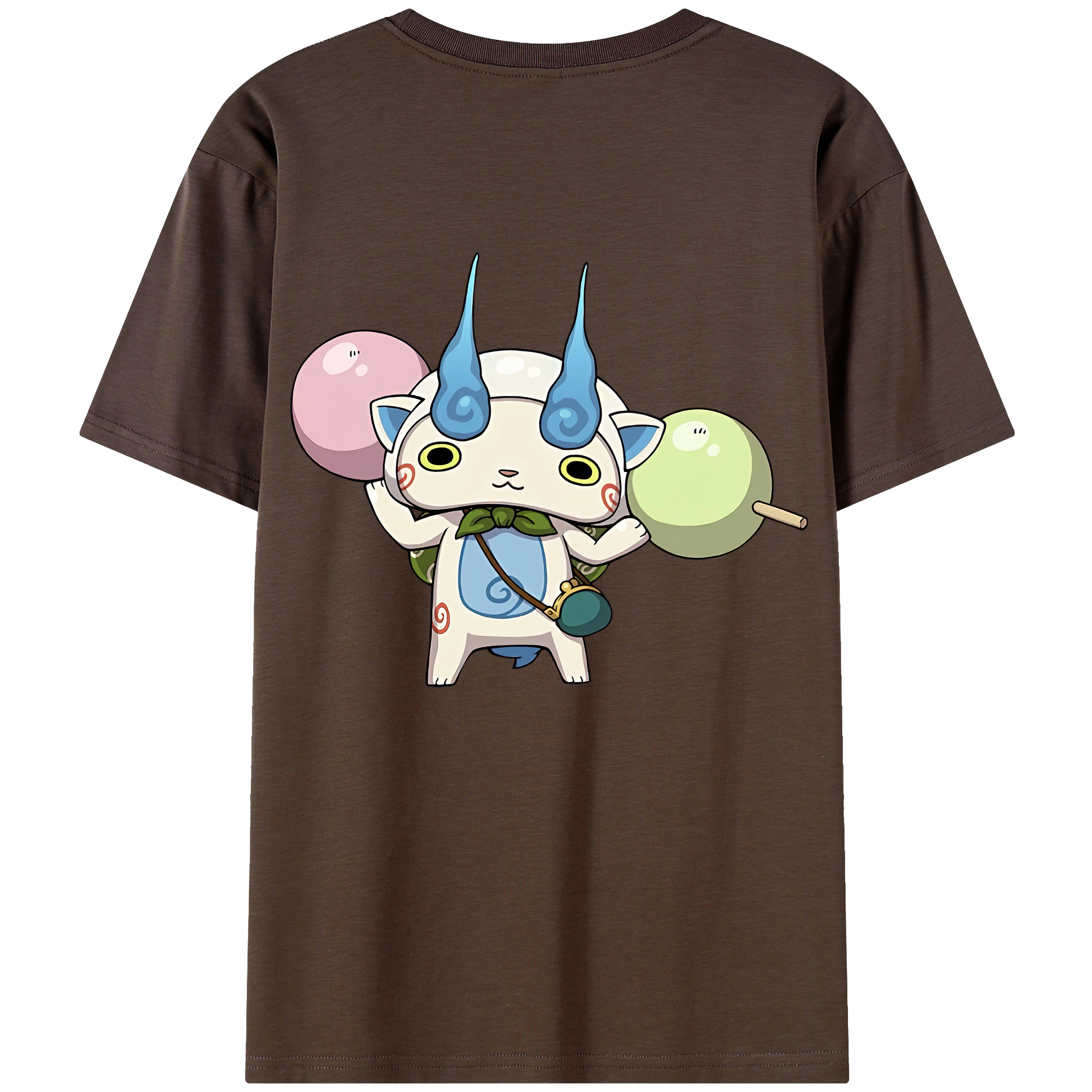 （画像用） 妖怪ウォッチ Yo-kai Watch 綿100％半袖Tシャツ（背面プリント）