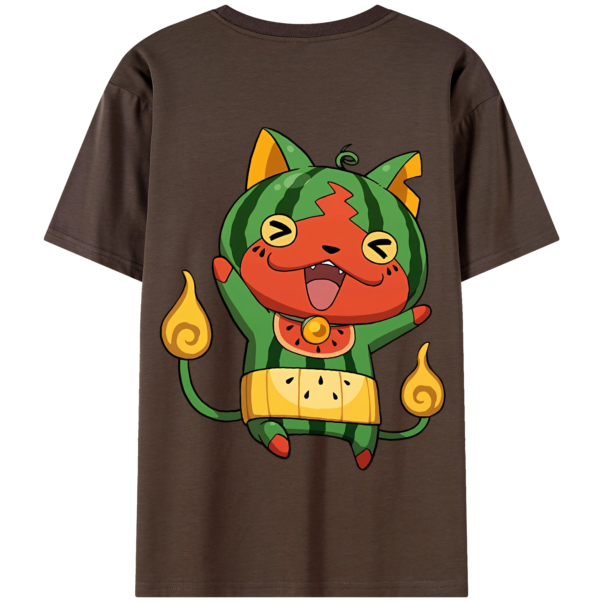 （画像用） 妖怪ウォッチ Yo-kai Watch 綿100％半袖Tシャツ（背面プリント）