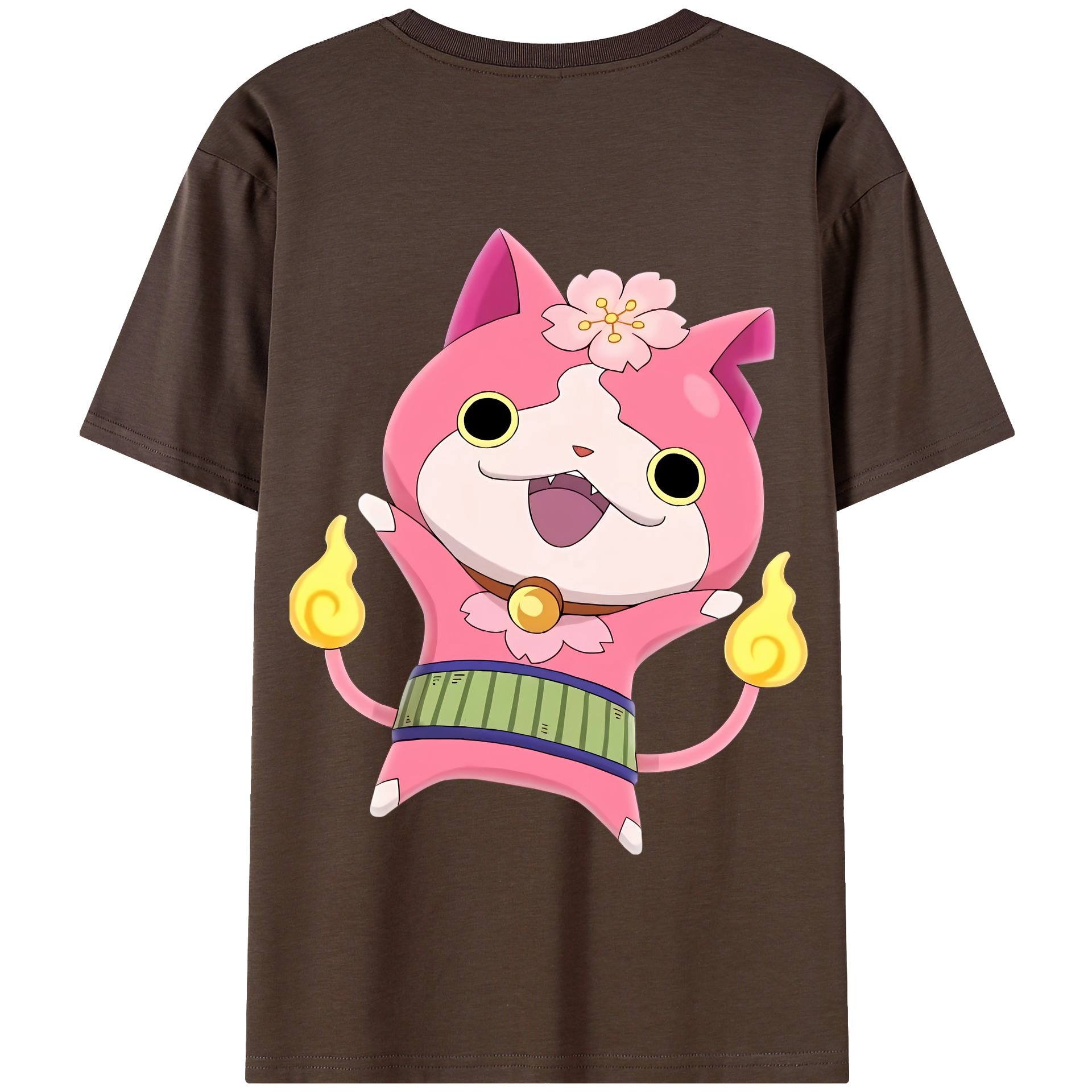 （画像用） 妖怪ウォッチ Yo-kai Watch 綿100％半袖Tシャツ（背面プリント）
