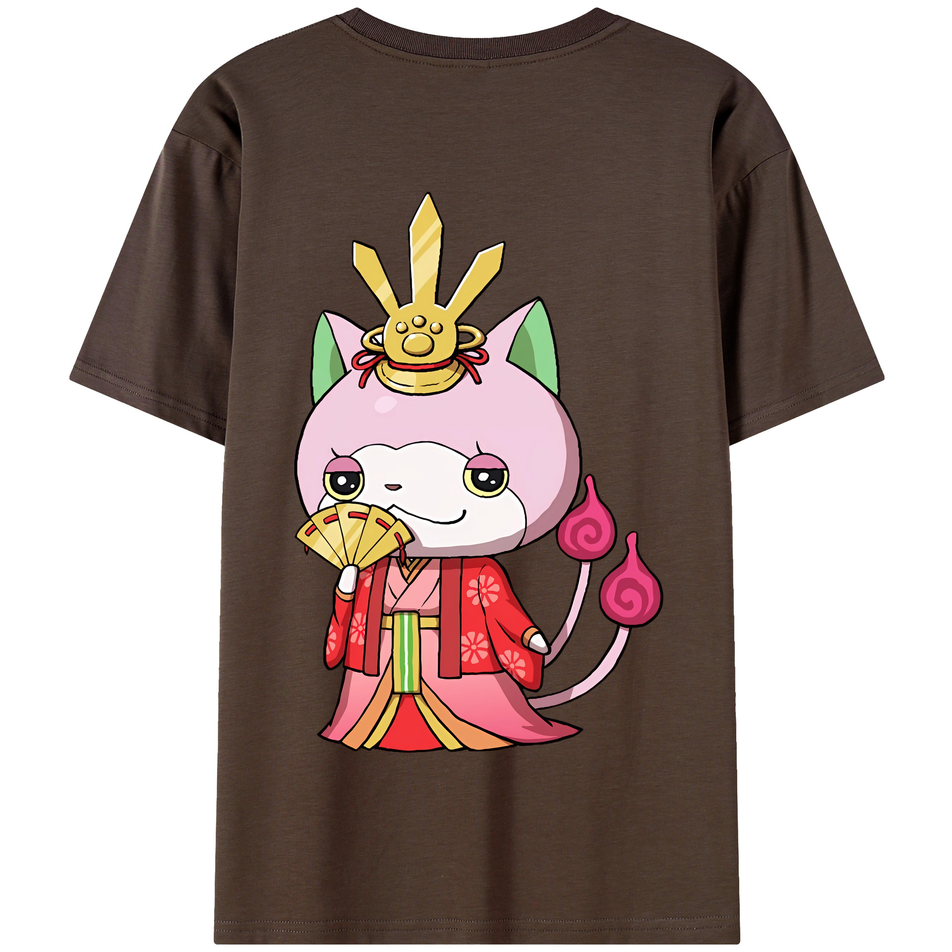 （画像用） 妖怪ウォッチ Yo-kai Watch 綿100％半袖Tシャツ（背面プリント）