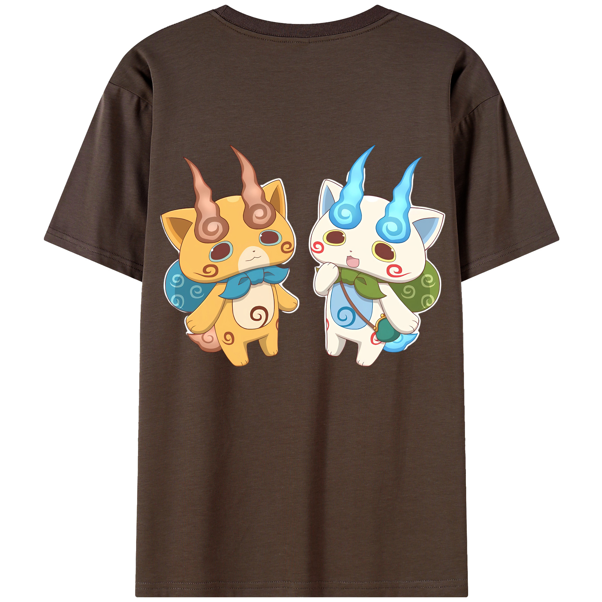 （画像用） 妖怪ウォッチ Yo-kai Watch 綿100％半袖Tシャツ（背面プリント）