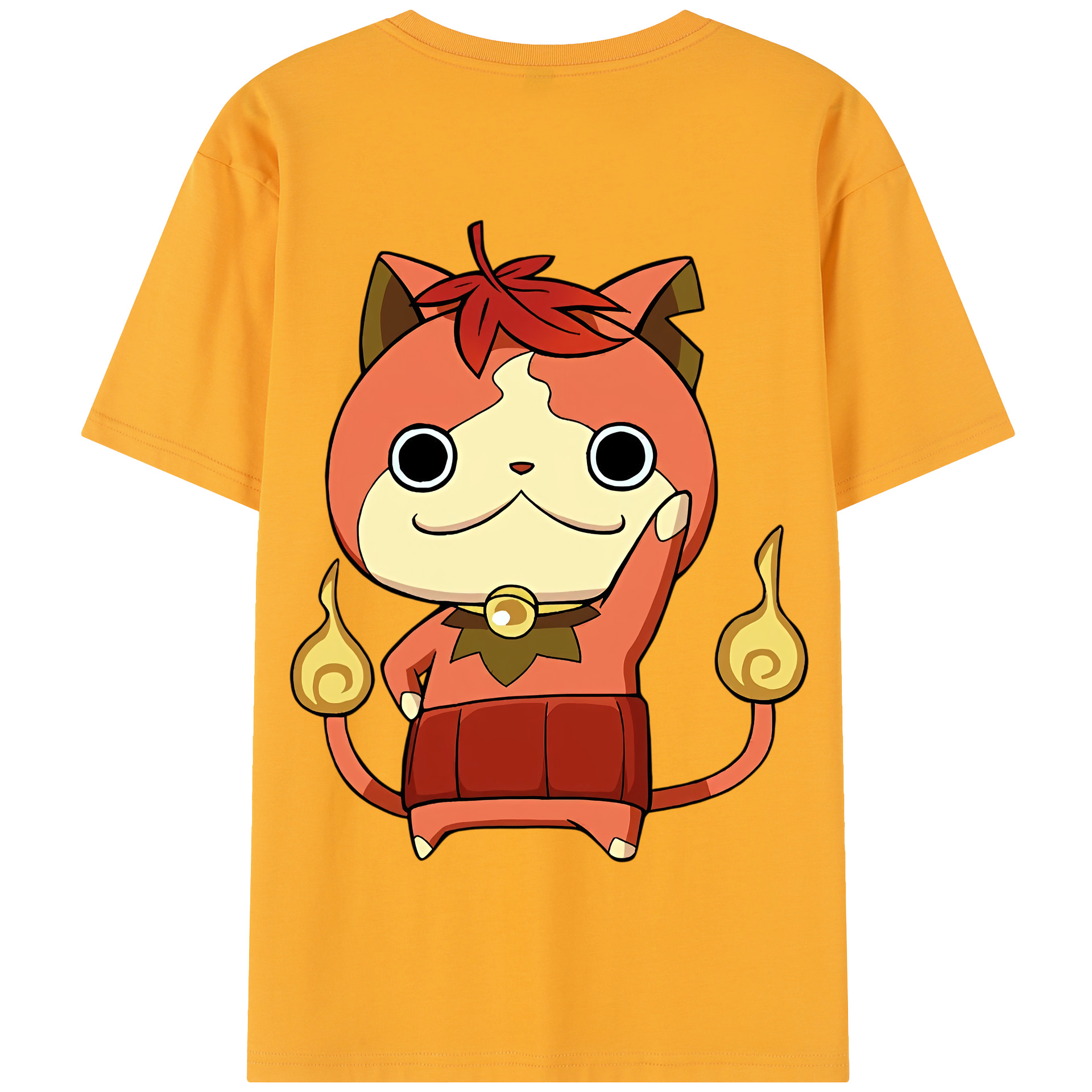 （画像用） 妖怪ウォッチ Yo-kai Watch 綿100％半袖Tシャツ（背面プリント）