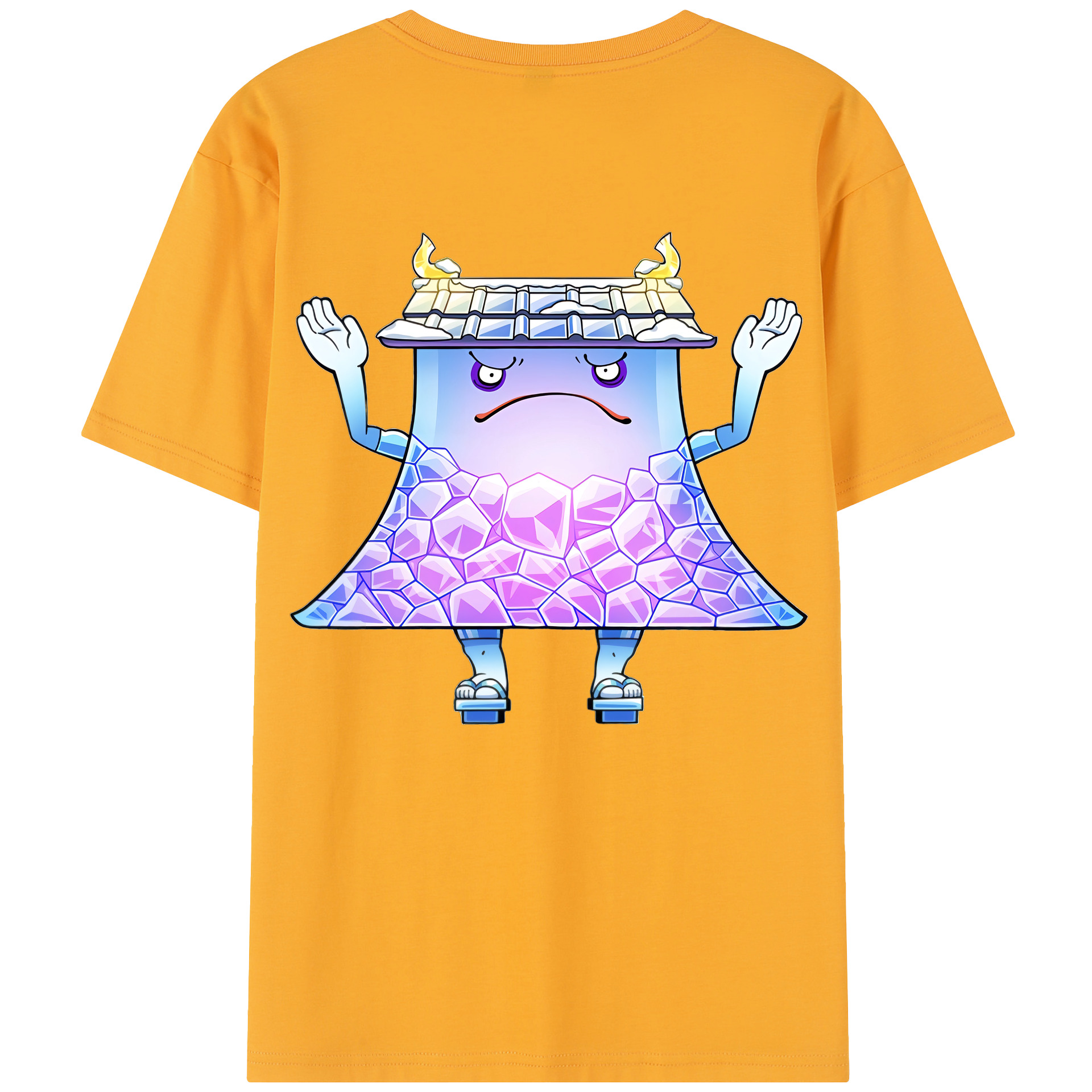 （画像用） 妖怪ウォッチ Yo-kai Watch 綿100％半袖Tシャツ（背面プリント）