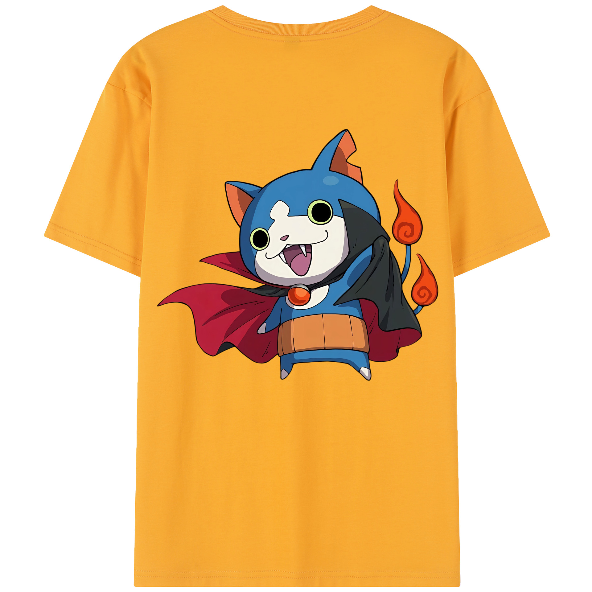 （画像用） 妖怪ウォッチ Yo-kai Watch 綿100％半袖Tシャツ（背面プリント）